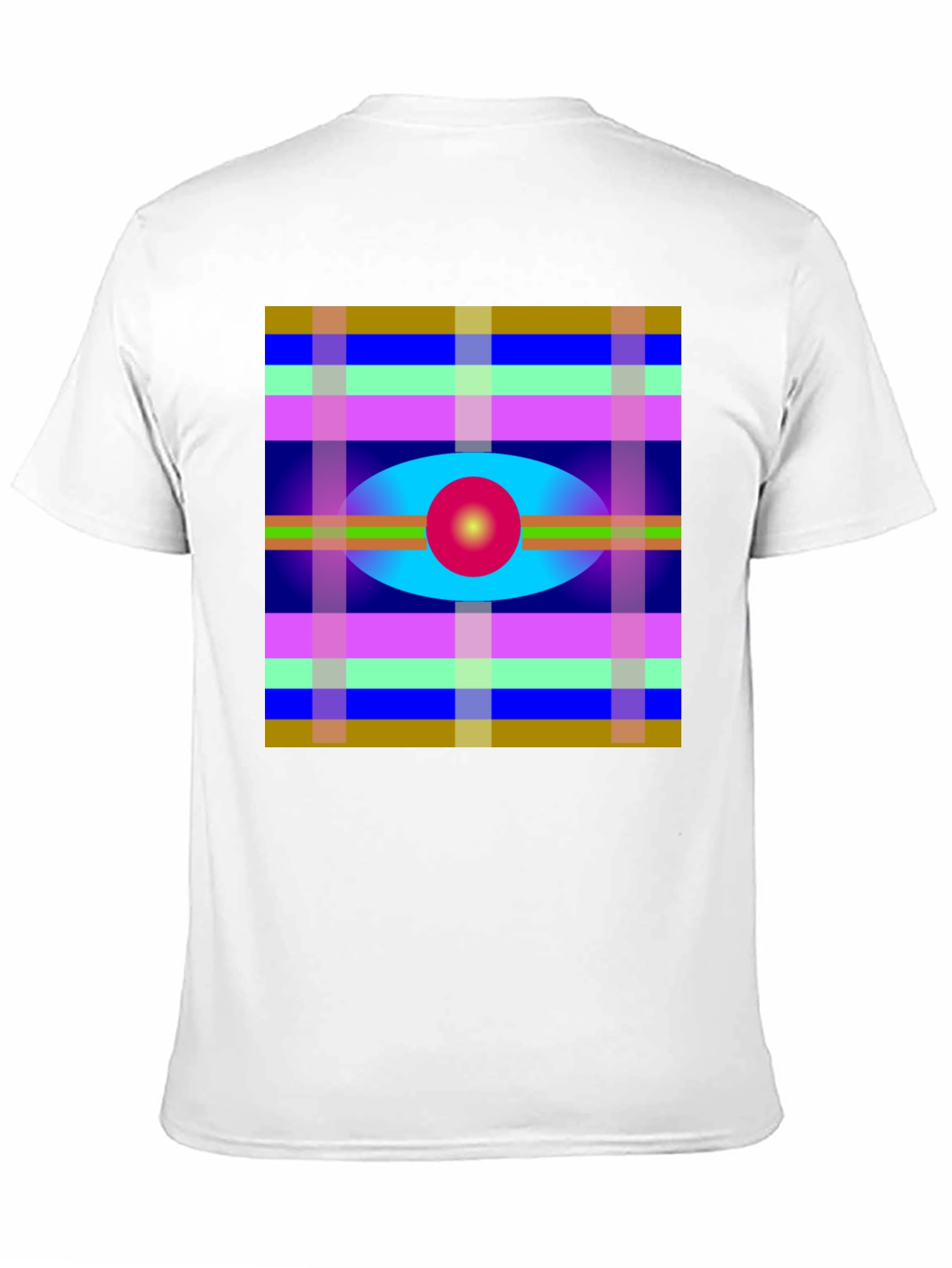 Abstract Pattern Graphic Tee - Stylish Design