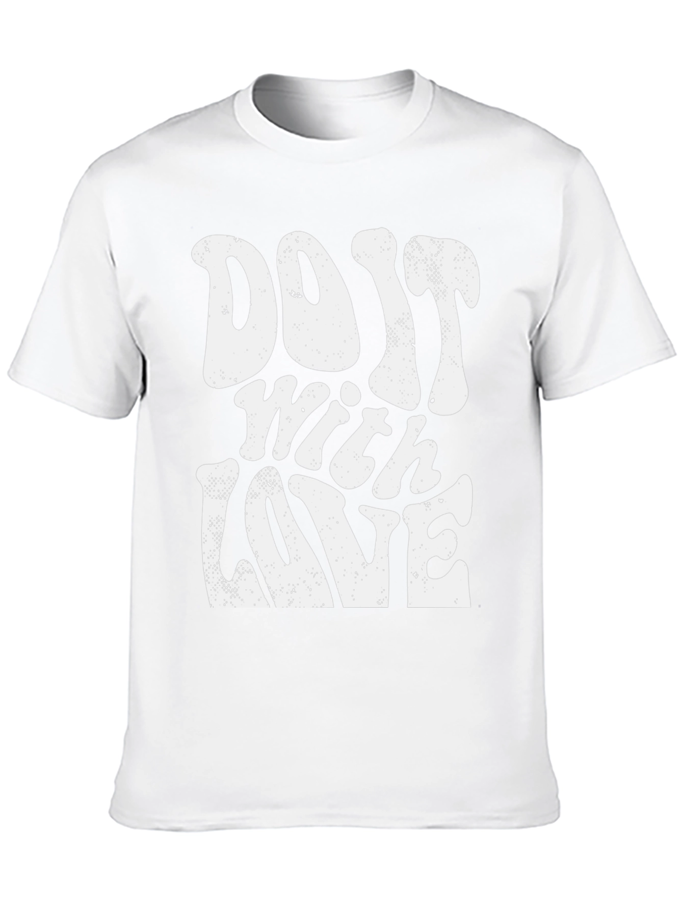 Do It With Love Graphic T-Shirt - Black