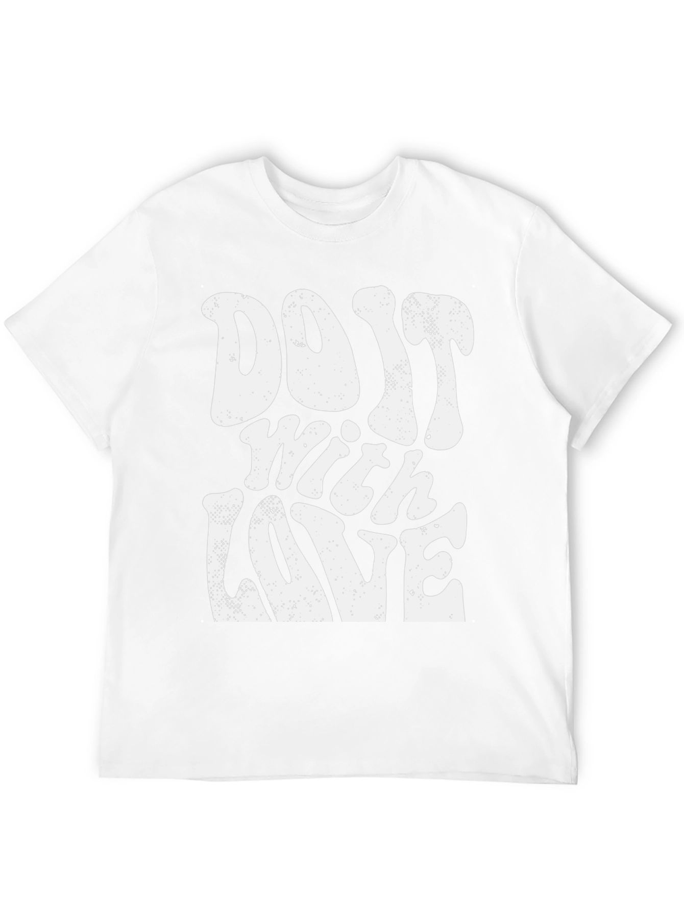 Do It With Love Graphic T-Shirt - Black