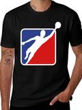 Slam Dunk Graphic Tee - Black Basketball Shirt