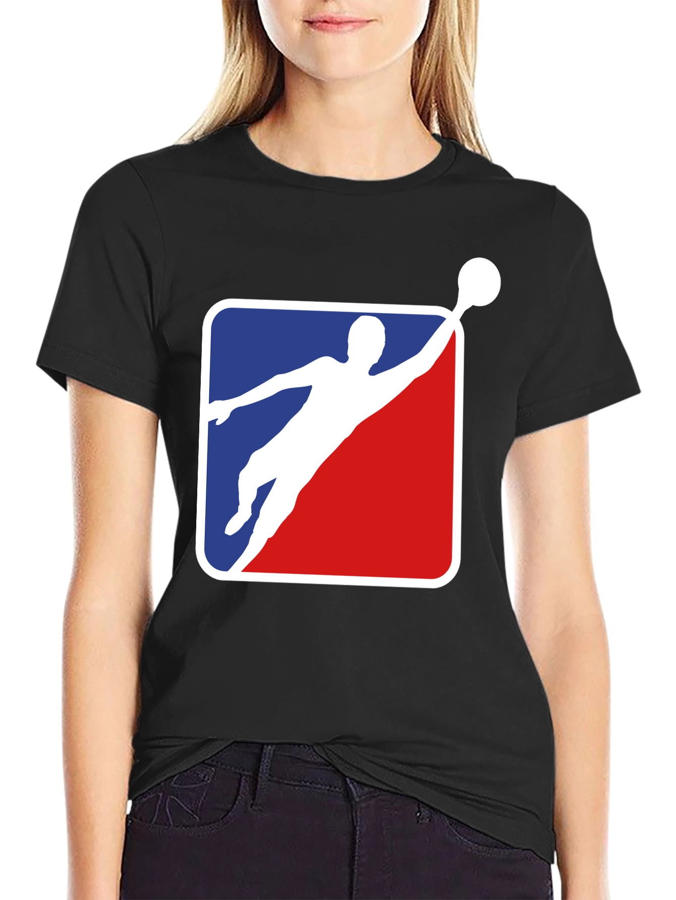 Slam Dunk Graphic Tee - Black Basketball Shirt