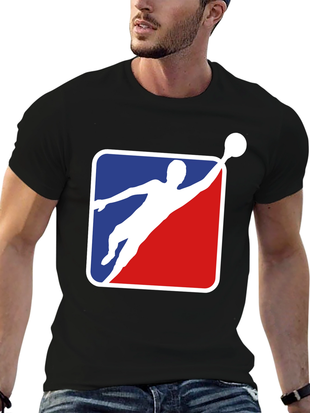 Slam Dunk Graphic Tee - Black Basketball Shirt