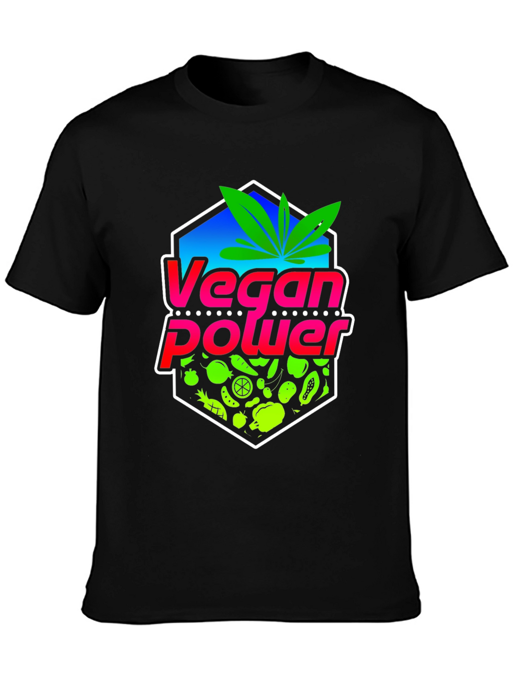 Vegan Power T-Shirt - Plant Based Lifestyle Tee