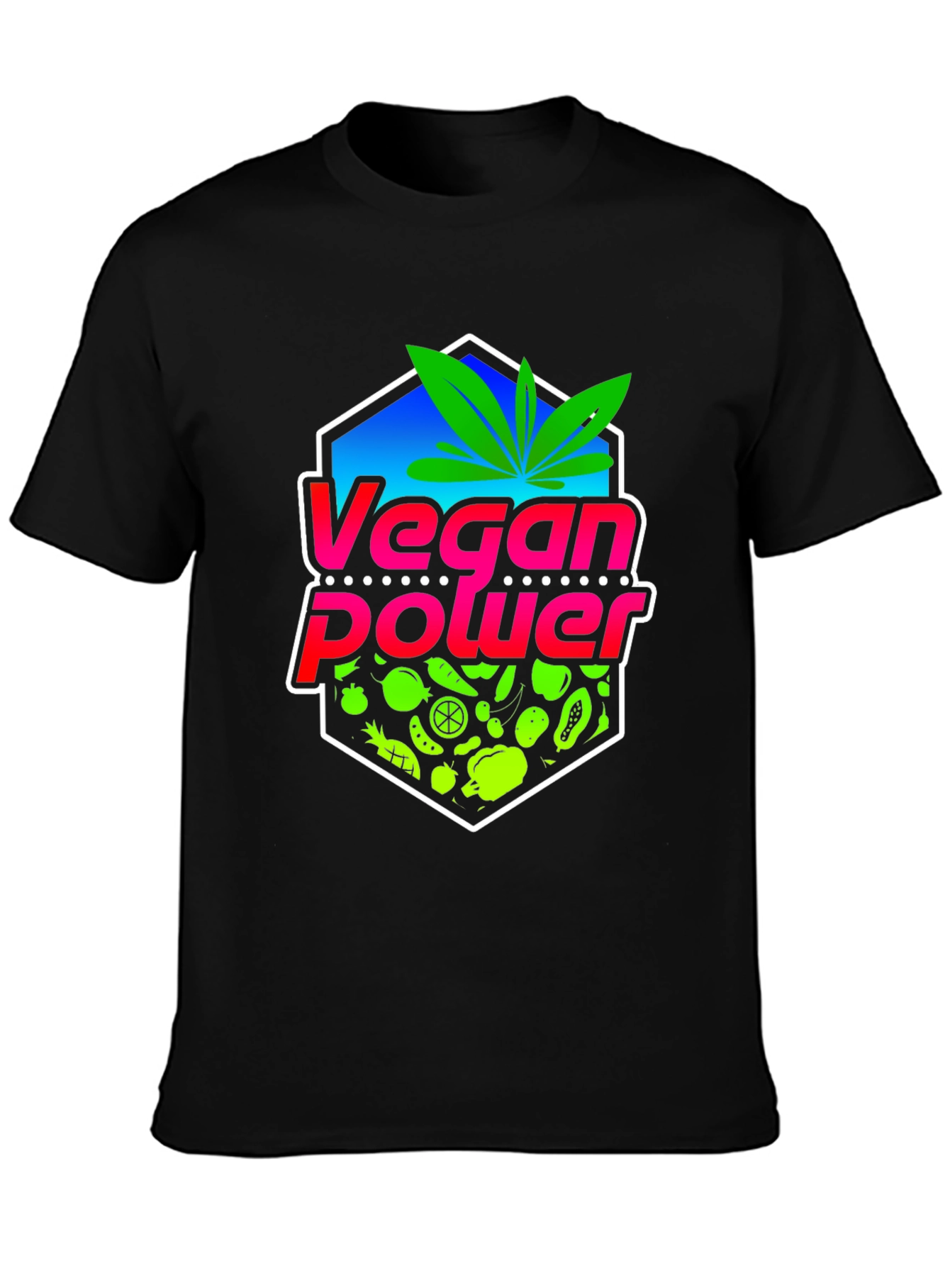 Vegan Power T-Shirt - Plant Based Lifestyle Tee