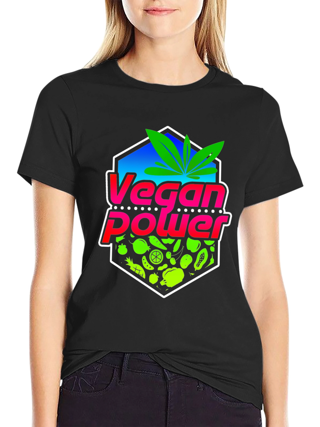 Vegan Power T-Shirt - Plant Based Lifestyle Tee