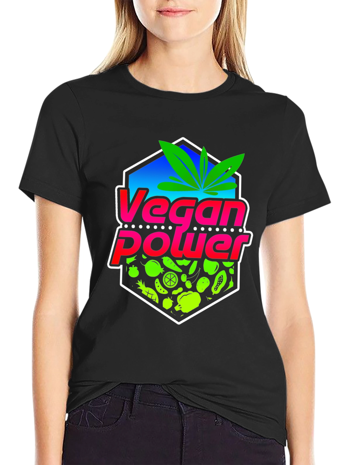 Vegan Power T-Shirt - Plant Based Lifestyle Tee