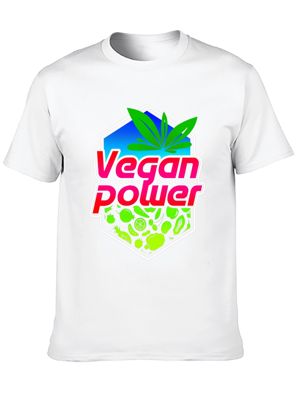 Vegan Power T-Shirt - Plant Based Lifestyle Tee