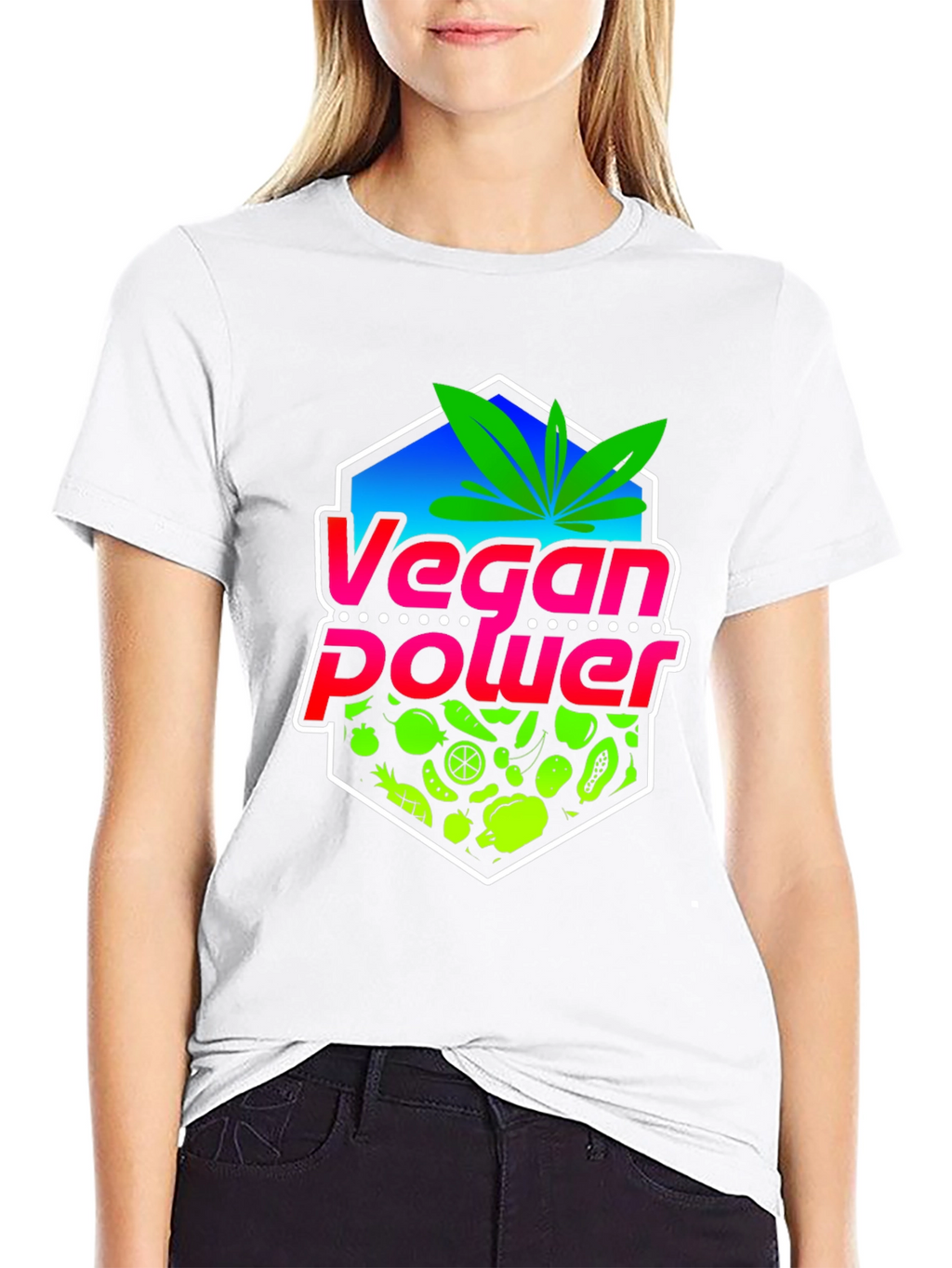 Vegan Power T-Shirt - Plant Based Lifestyle Tee