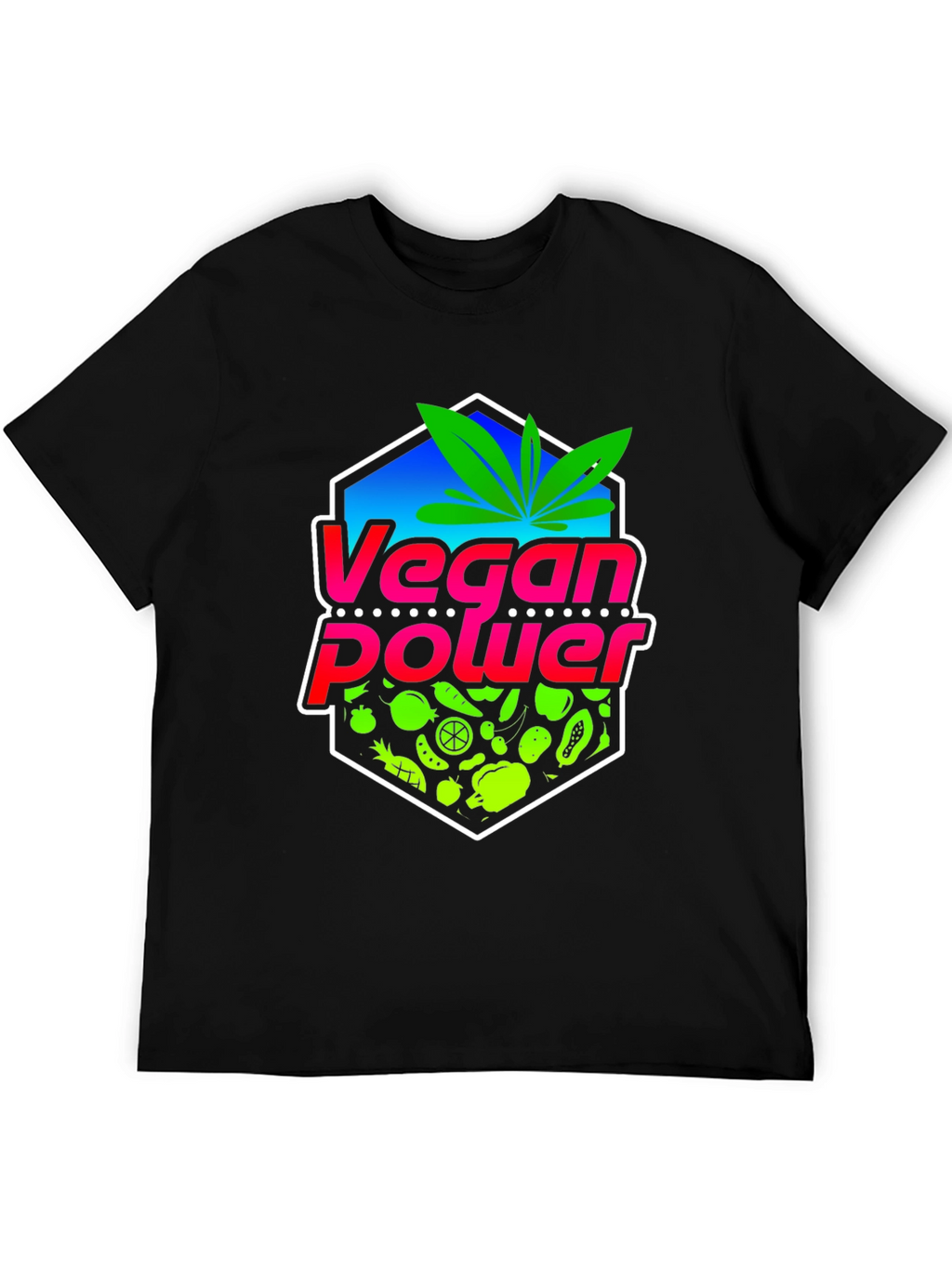 Vegan Power T-Shirt - Plant Based Lifestyle Tee