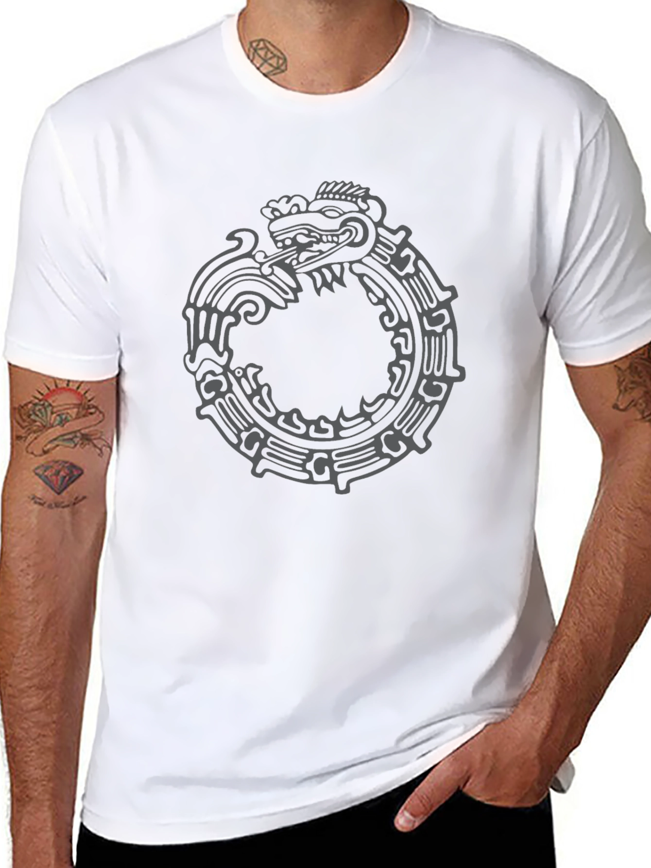 Ouroboros Serpent T-Shirt - Endlessly Cool Style