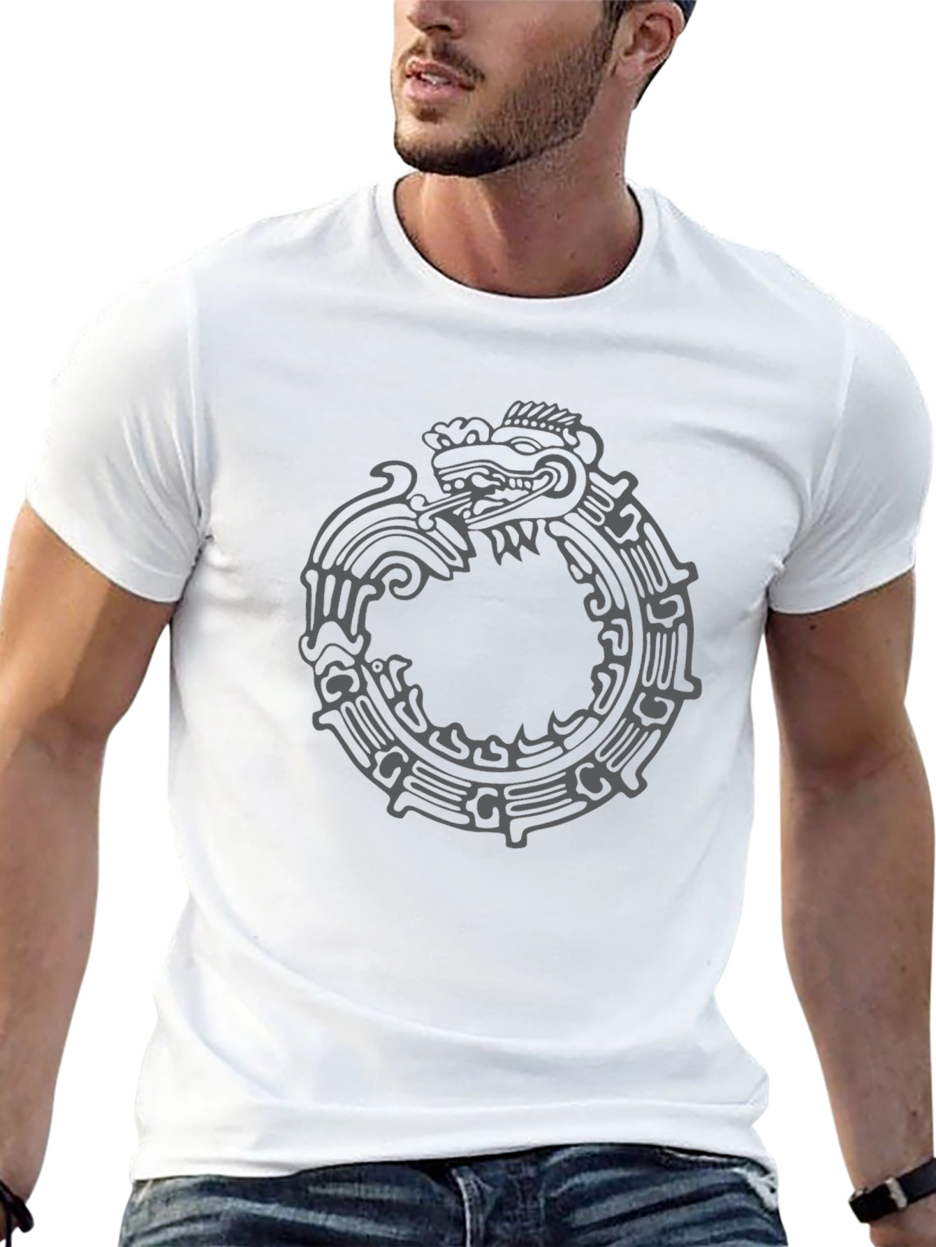 Ouroboros Serpent T-Shirt - Endlessly Cool Style