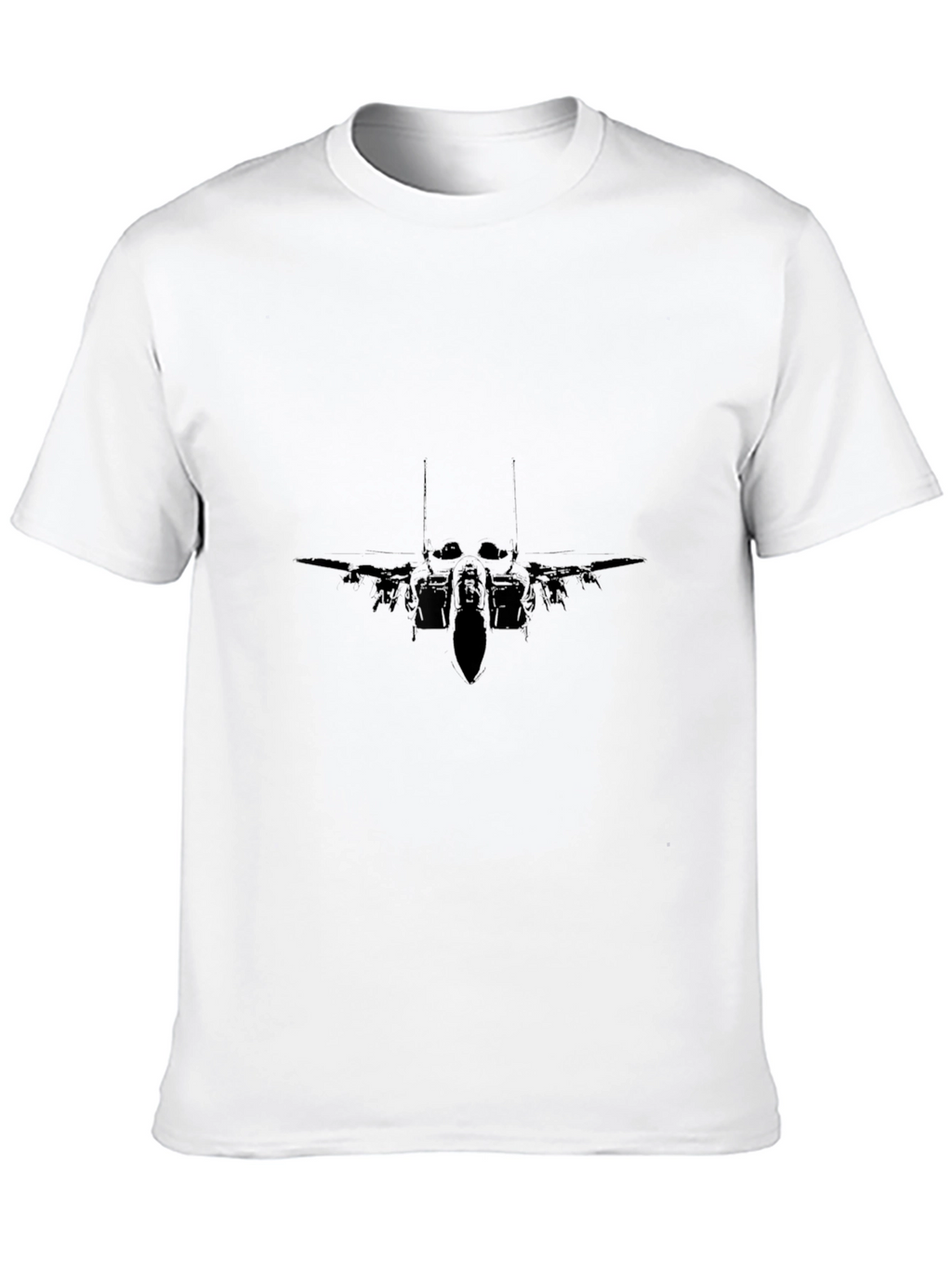 Stealth Jet Black T-Shirt - Cool Graphic Tee