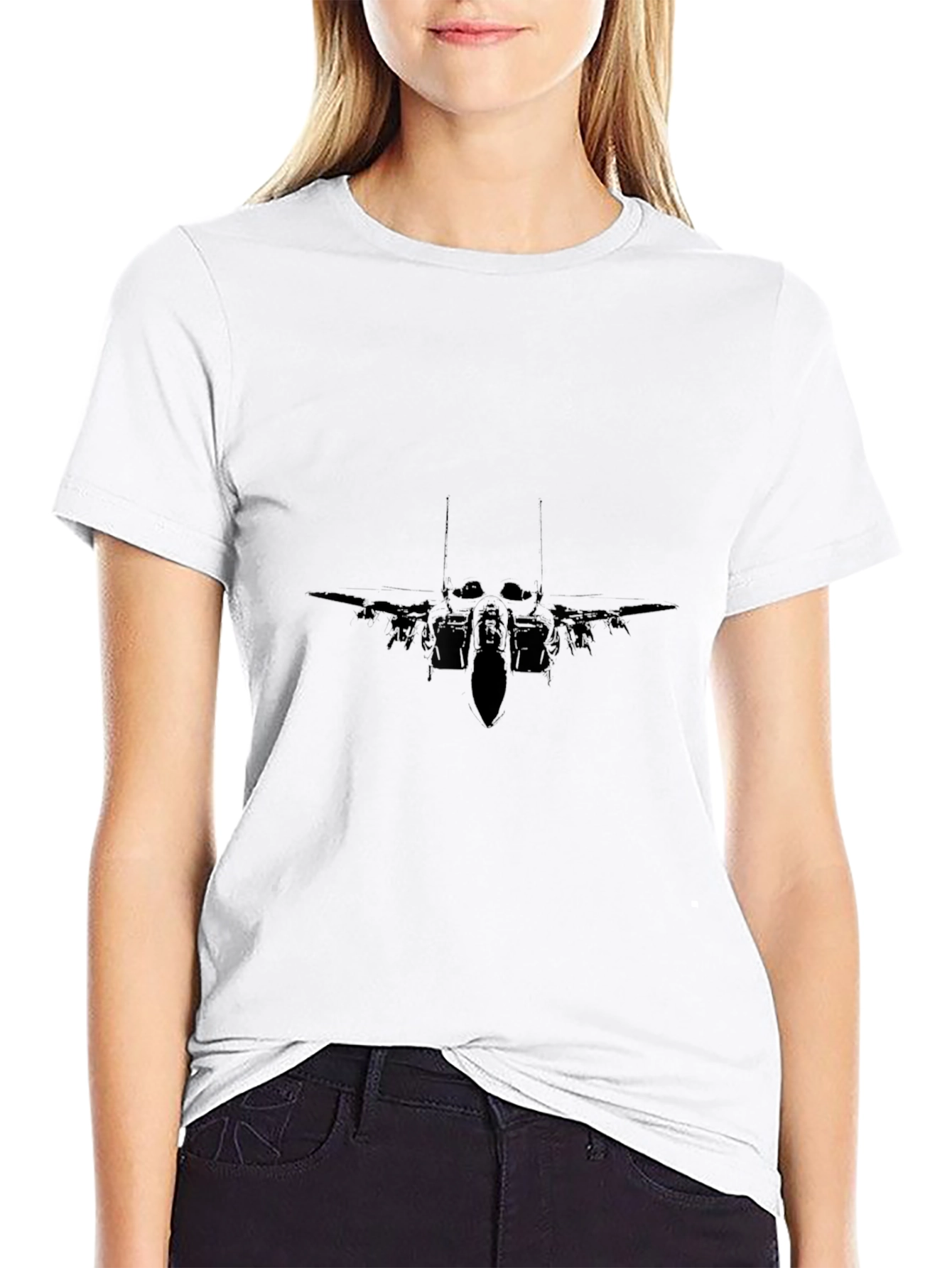 Stealth Jet Black T-Shirt - Cool Graphic Tee