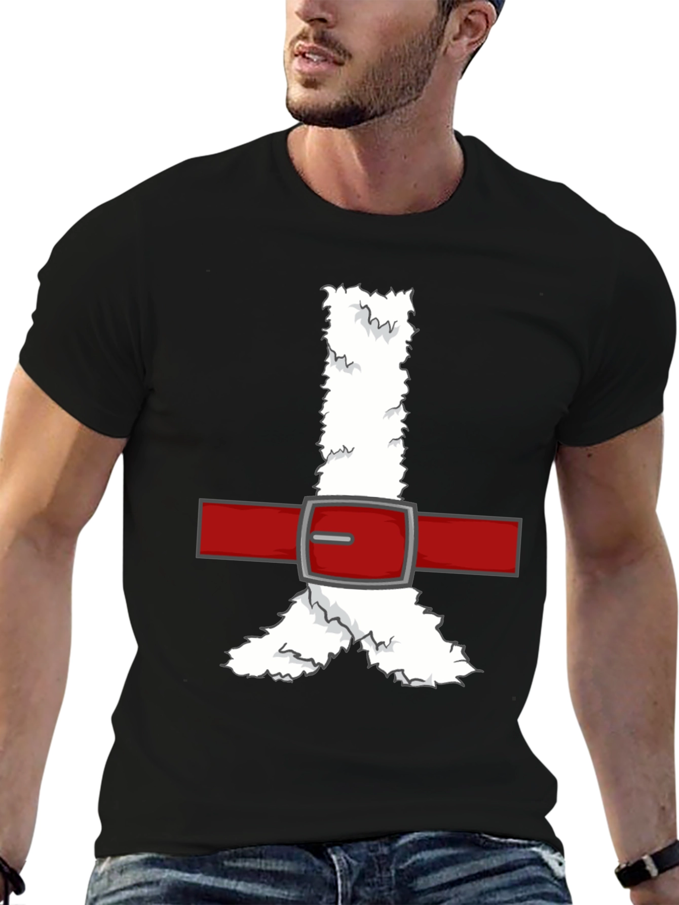 Santa Suit T-Shirt - Festive Holiday Apparel
