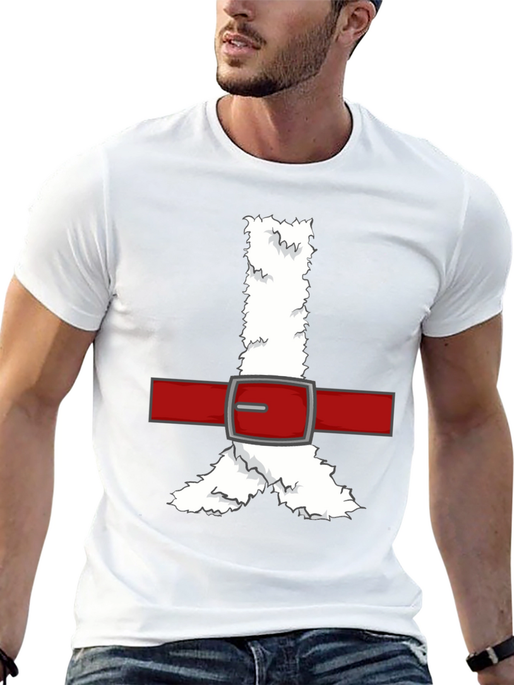 Santa Suit T-Shirt - Festive Holiday Apparel