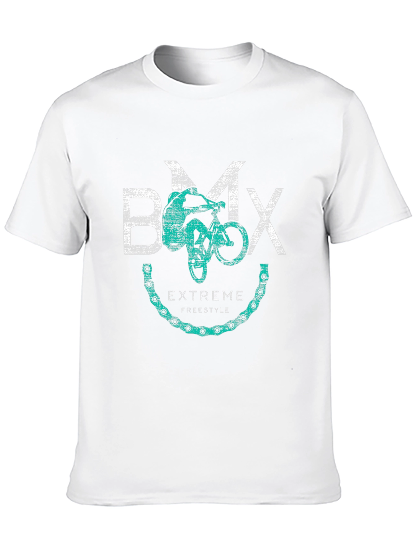 BMX Extreme Freestyle Black Graphic Tee