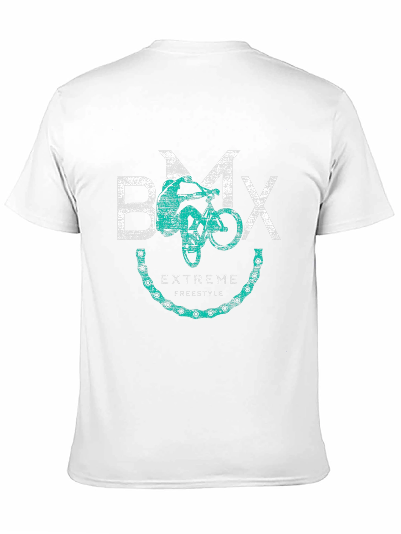 BMX Extreme Freestyle Black Graphic Tee