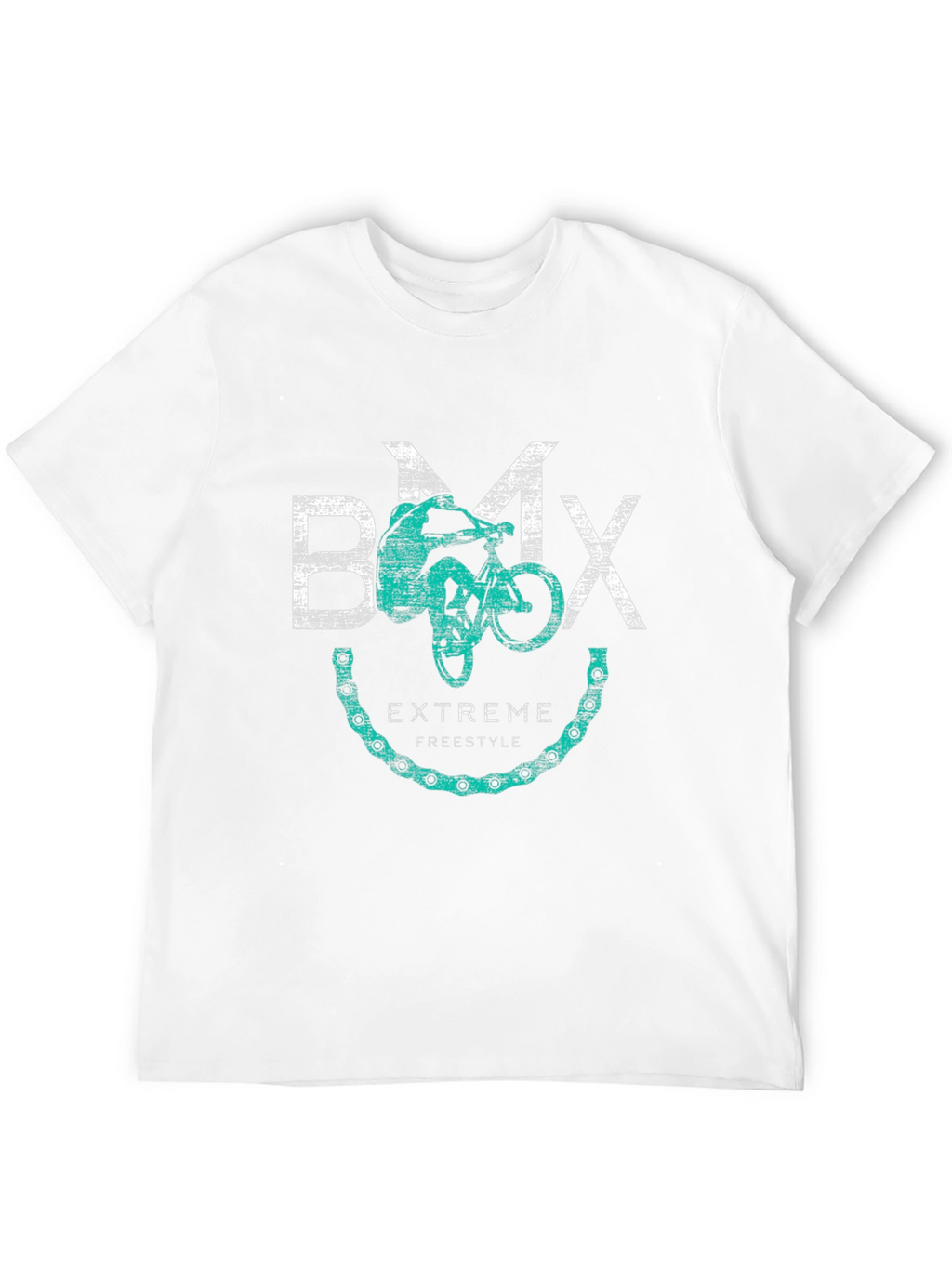 BMX Extreme Freestyle Black Graphic Tee