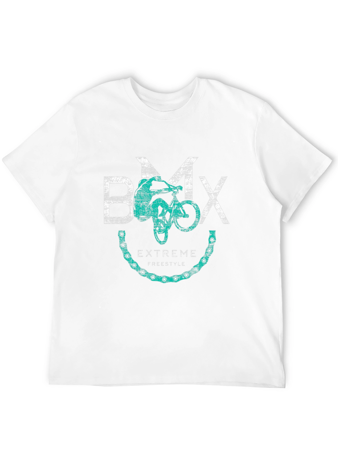 BMX Extreme Freestyle Black Graphic Tee