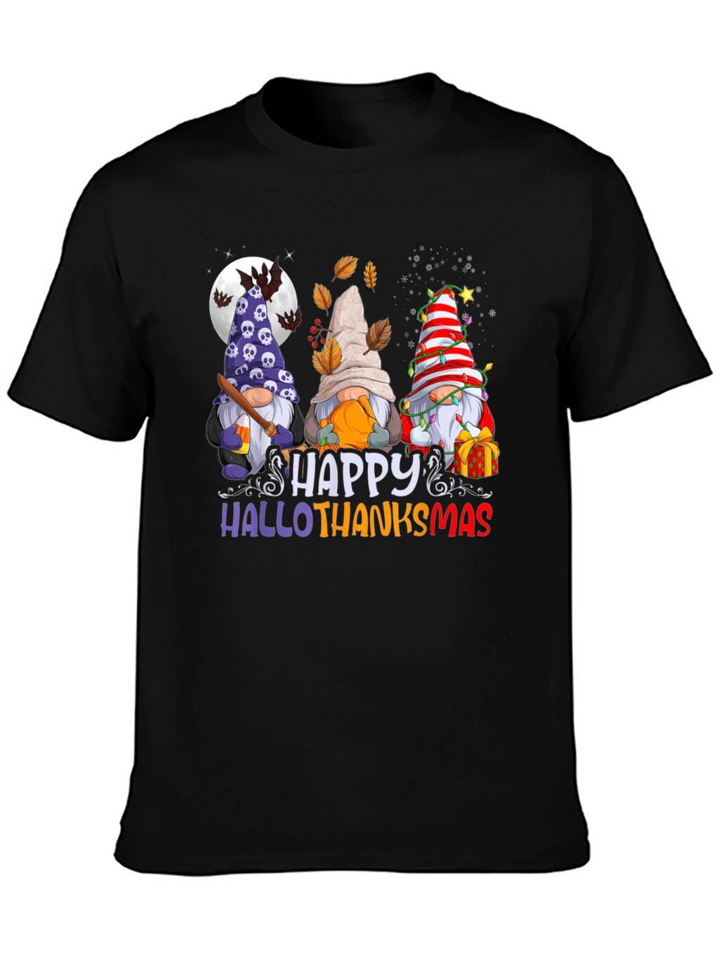 Hallow Thanksmas Gnome T-Shirt