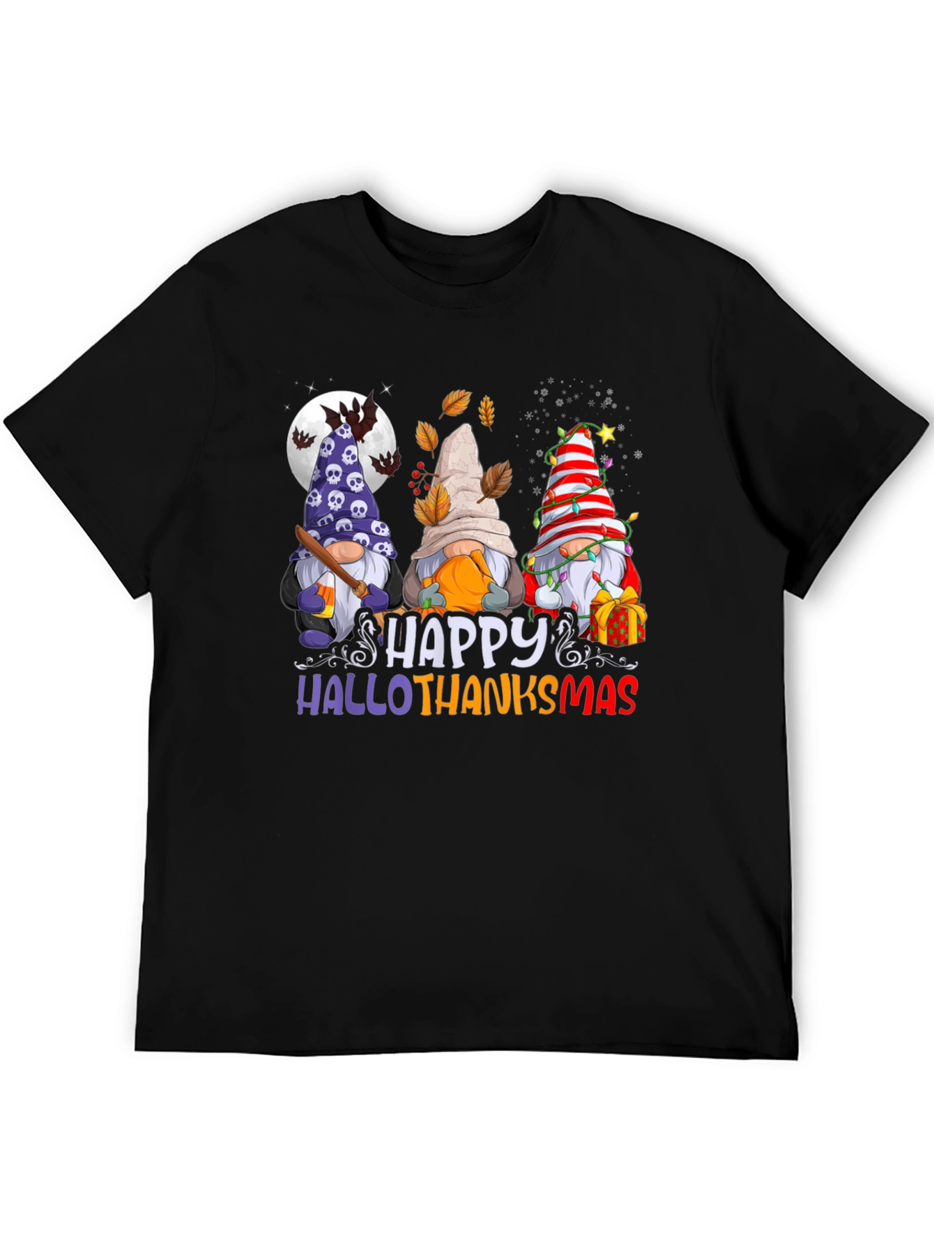 Hallow Thanksmas Gnome T-Shirt