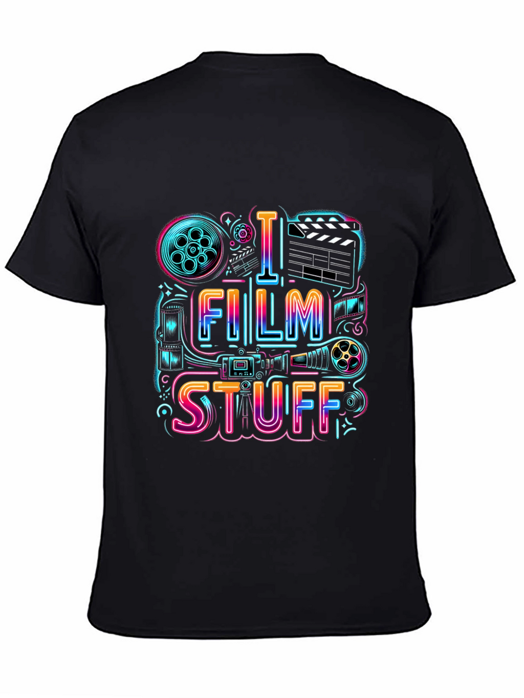 I Film Stuff Graphic T-Shirt - Movie Lover Tee