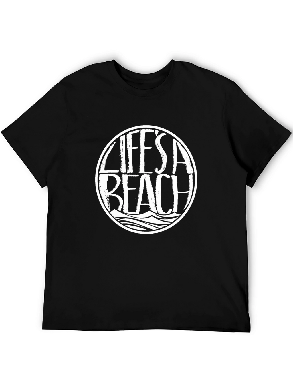 Lifes a Beach Graphic Tee - Premium Comfort