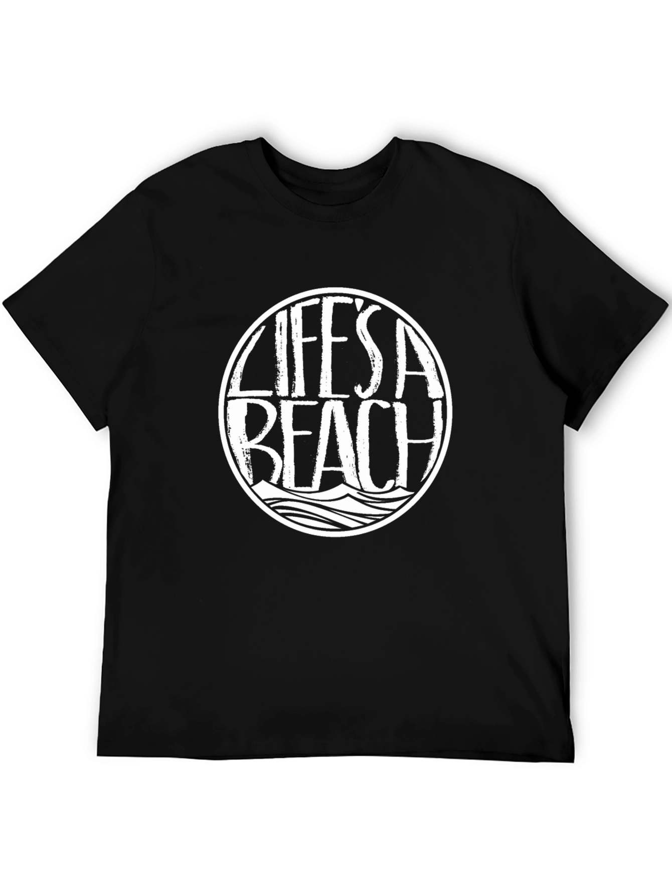 Lifes a Beach Graphic Tee - Premium Comfort