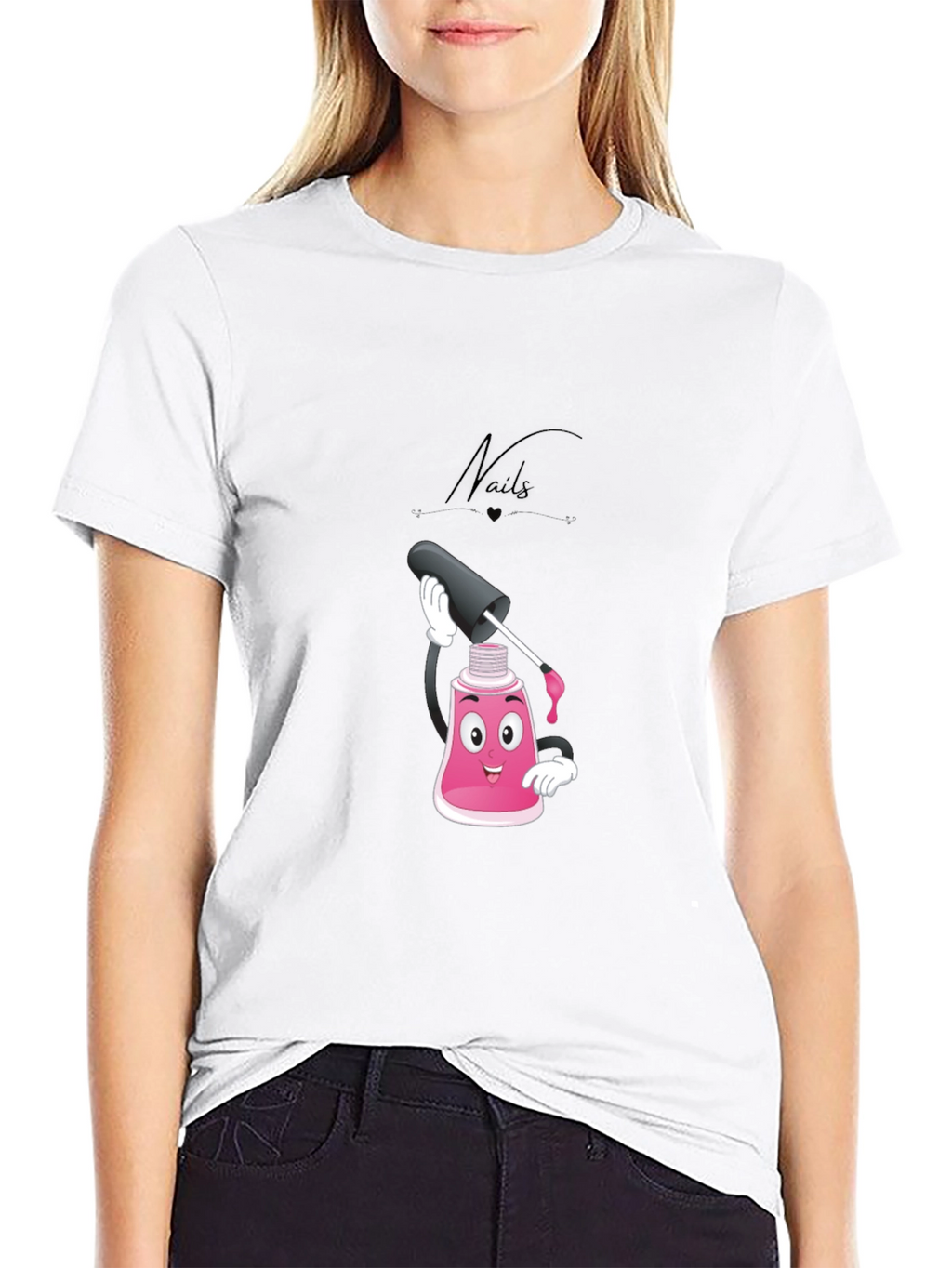 Nails Cartoon T-Shirt