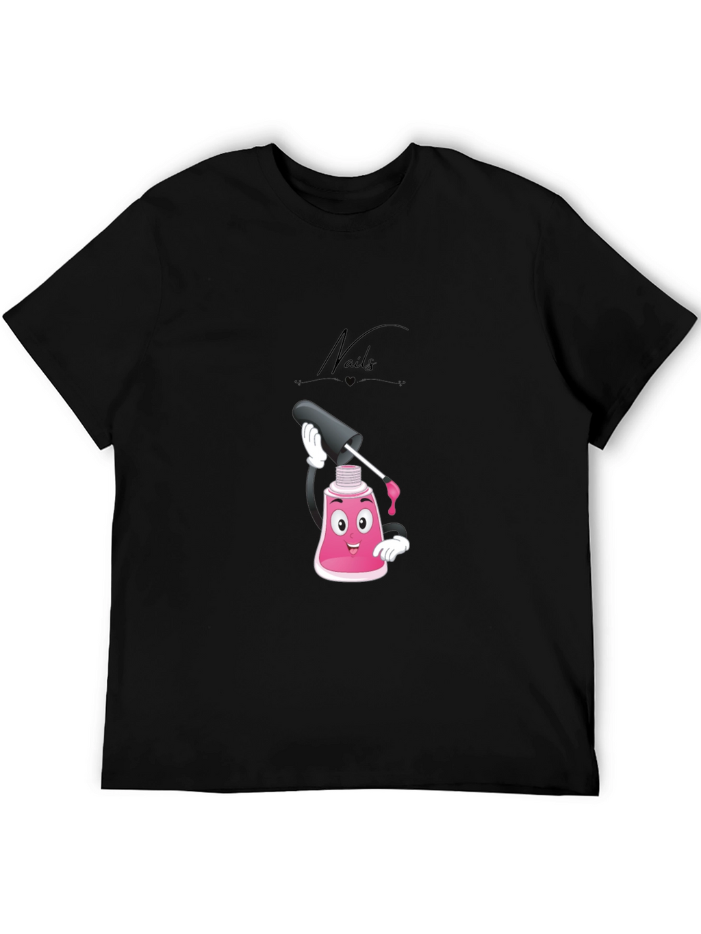 Nails Cartoon T-Shirt