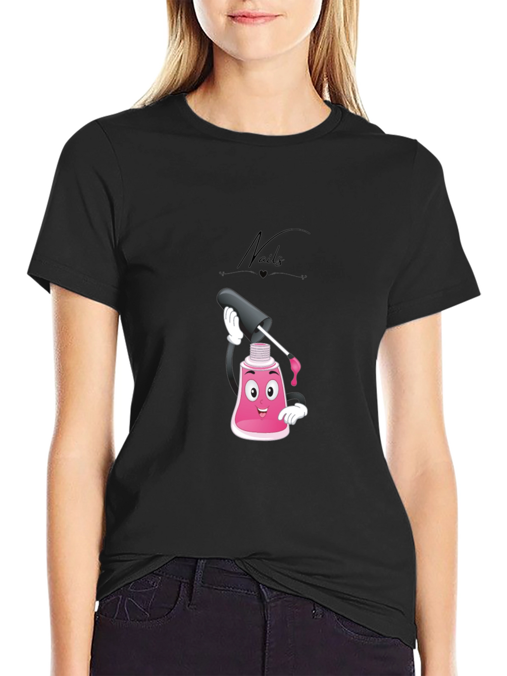 Nails Cartoon T-Shirt
