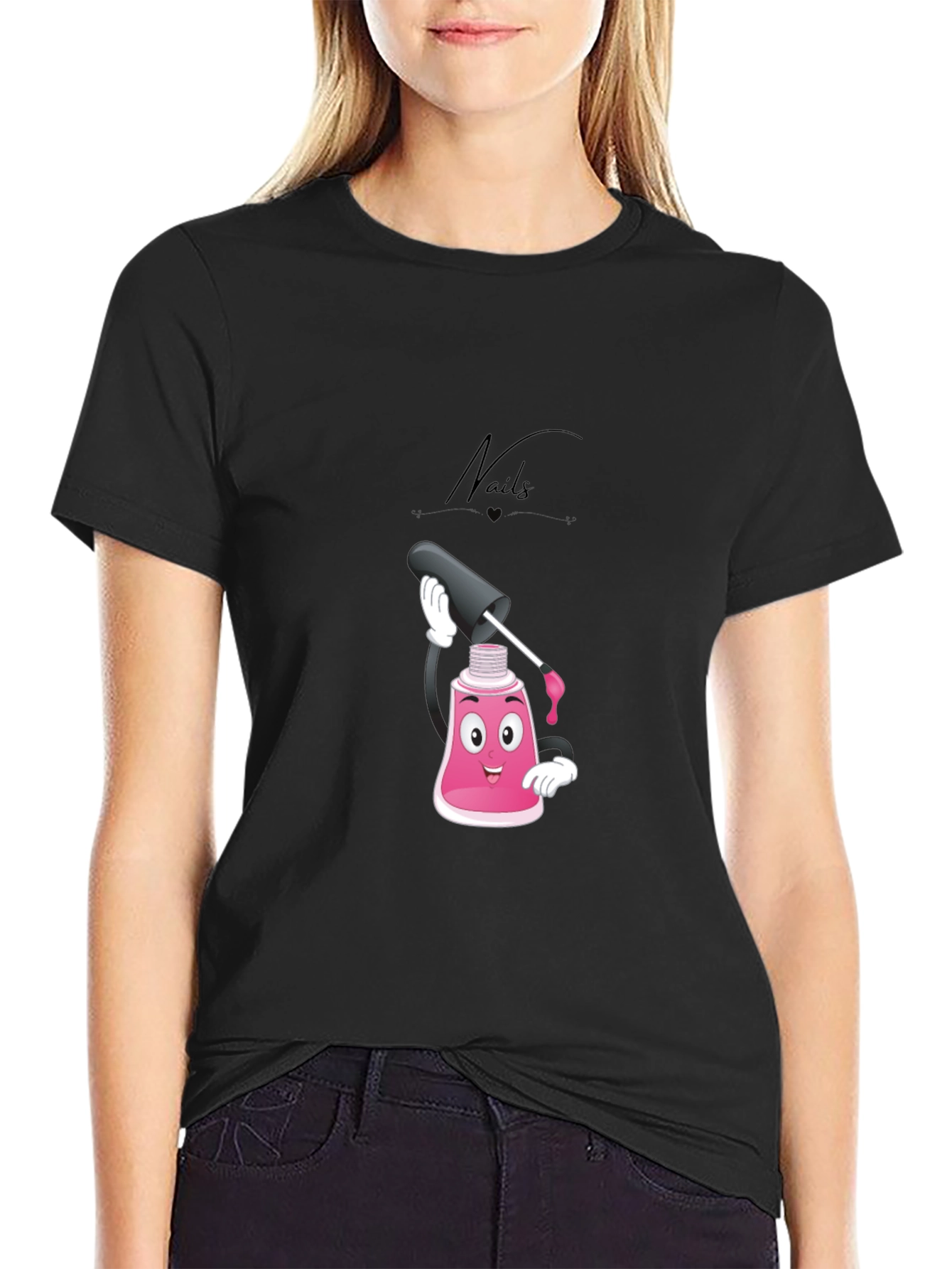 Nails Cartoon T-Shirt