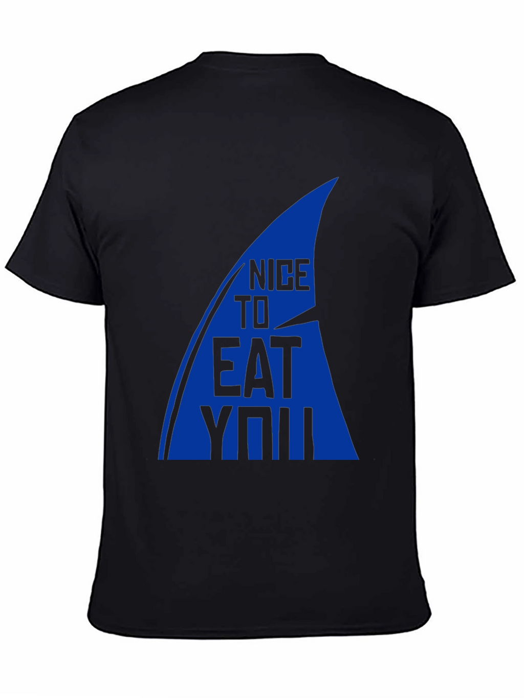 Nice To Eat You Black T-Shirt
