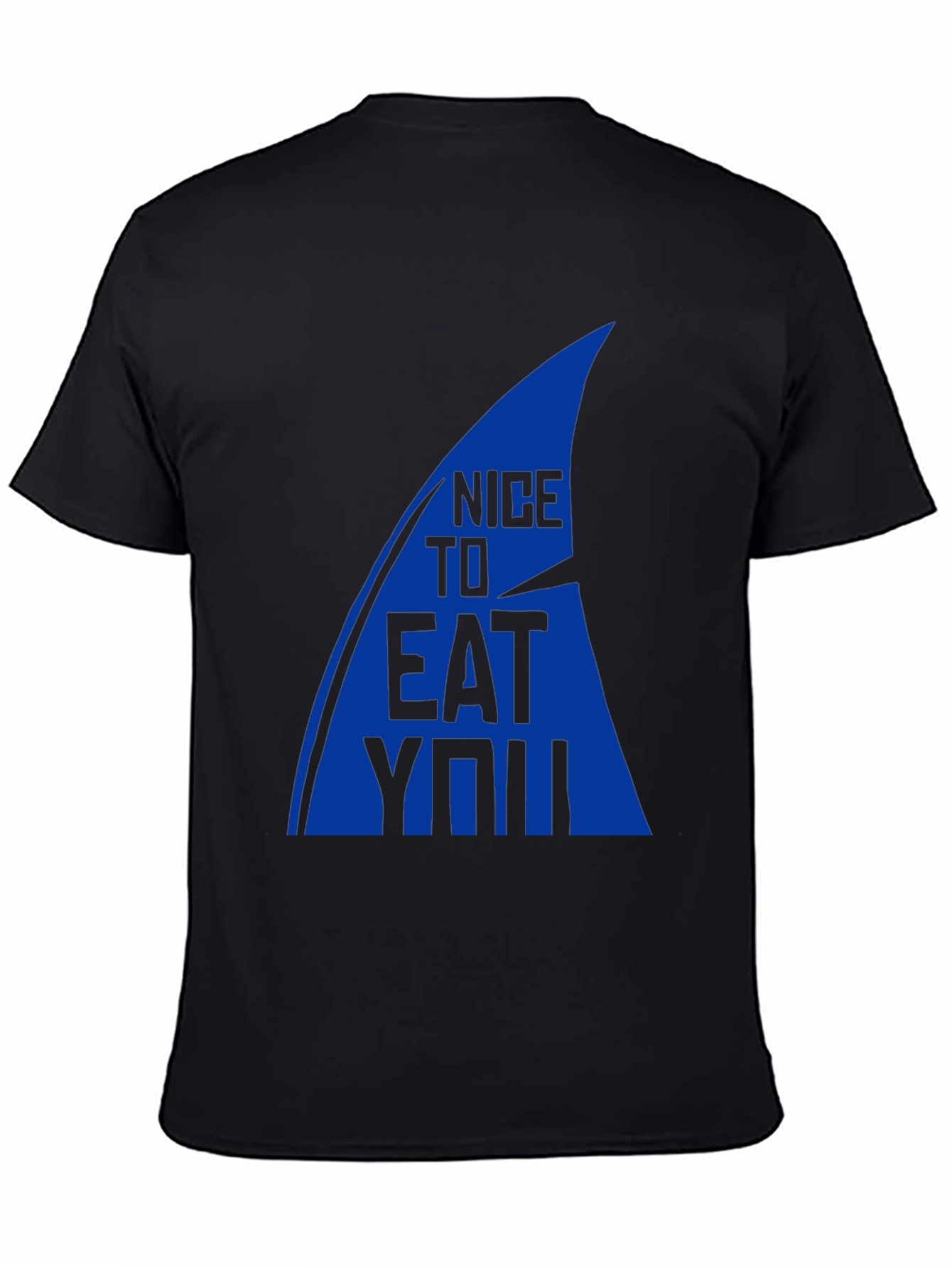 Nice To Eat You Black T-Shirt