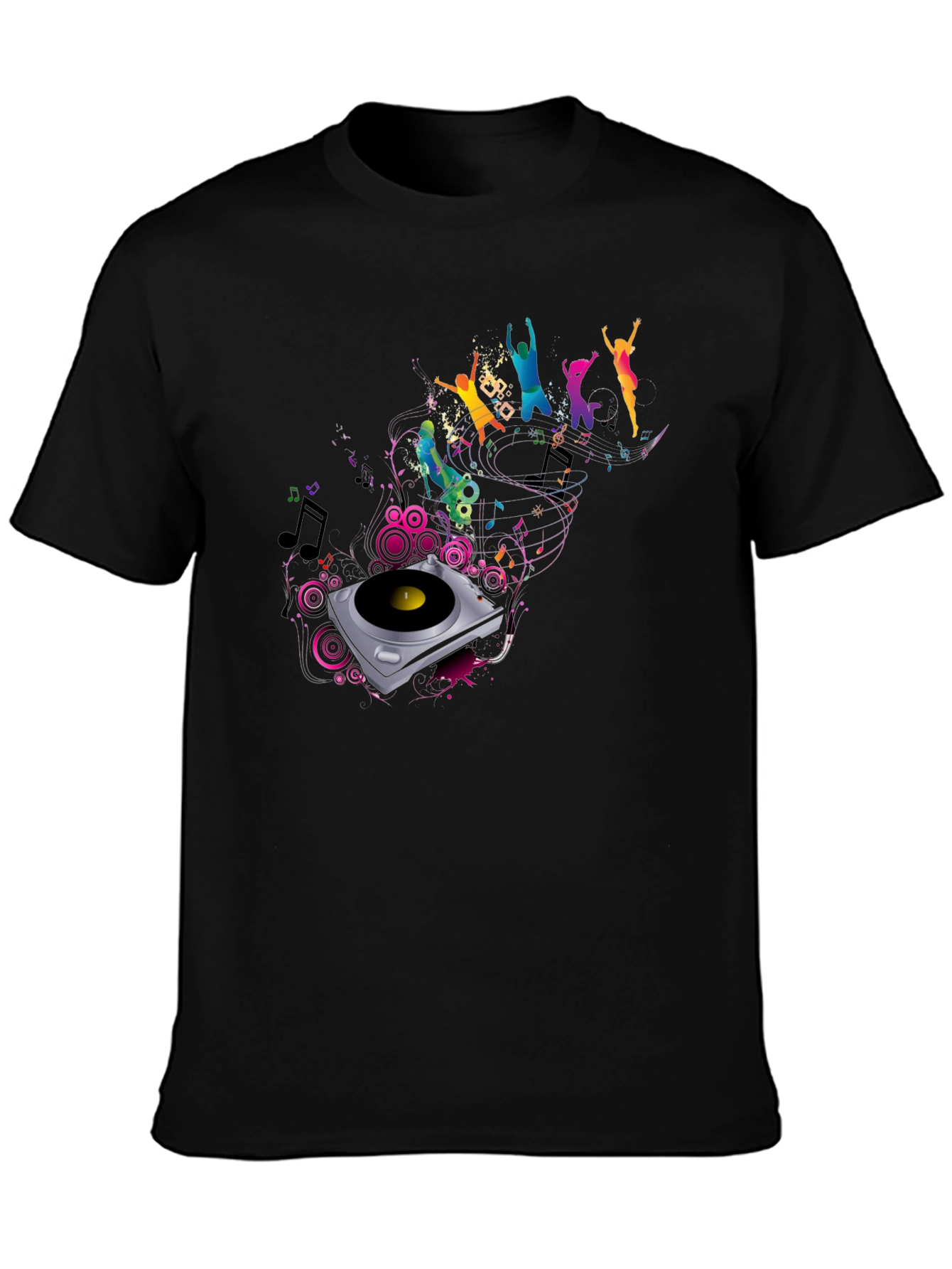 Music Themed Graphic T-Shirt