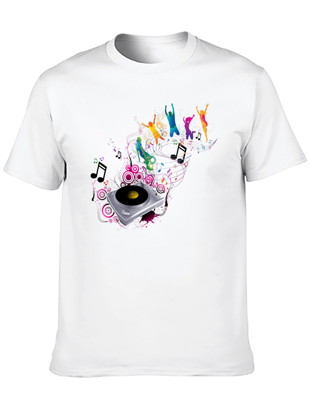 Music Themed Graphic T-Shirt