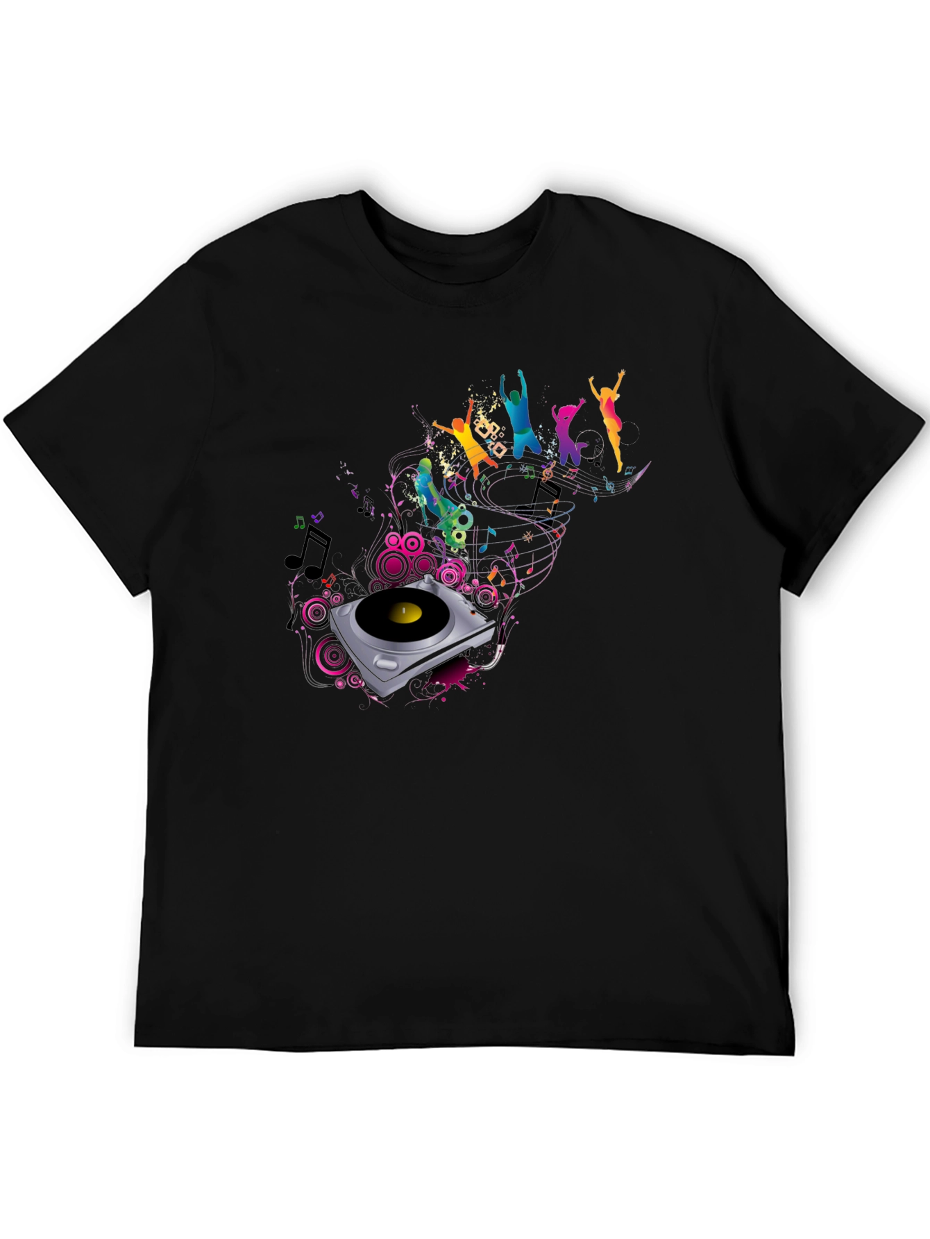 Music Themed Graphic T-Shirt