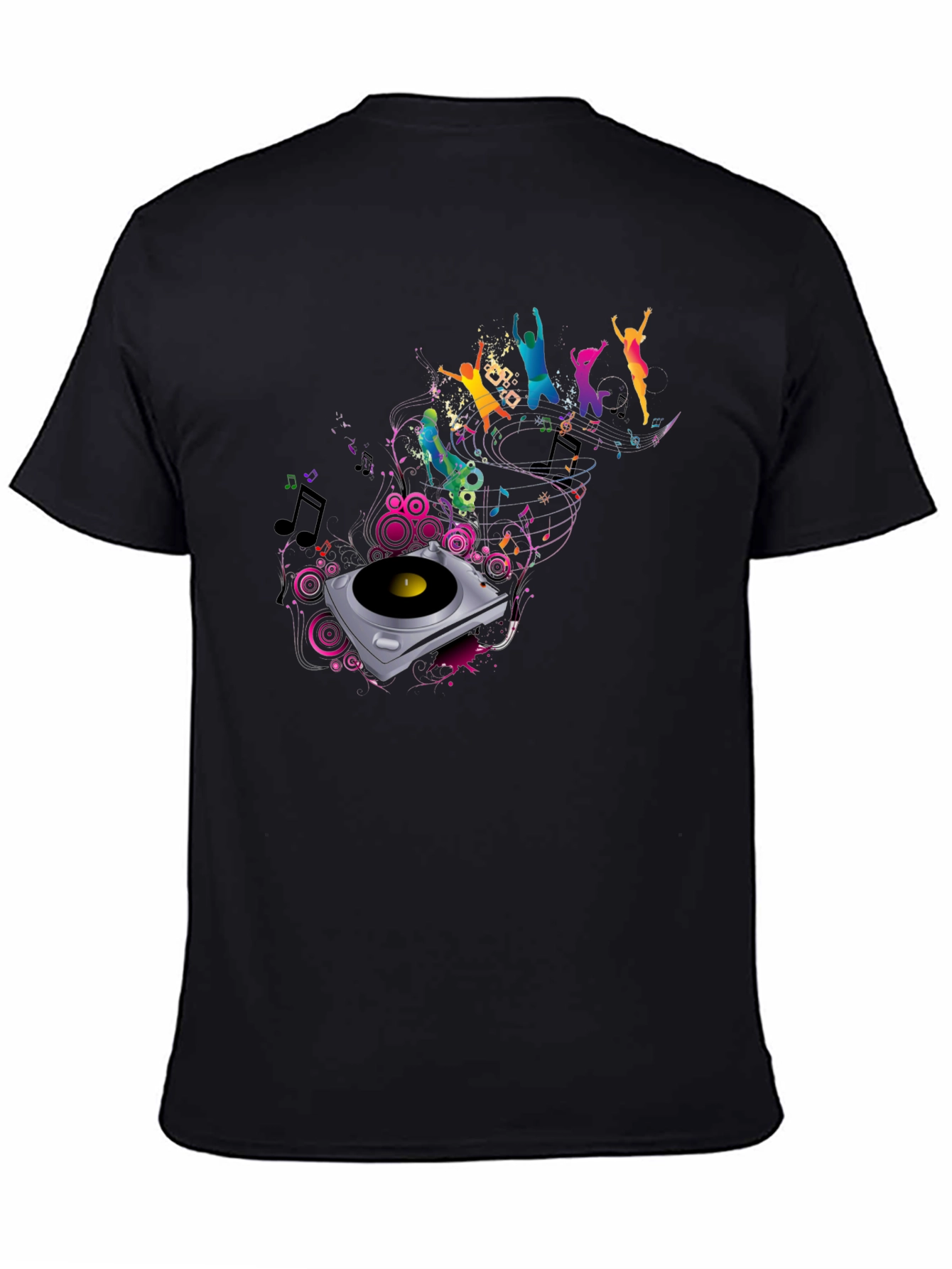 Music Themed Graphic T-Shirt
