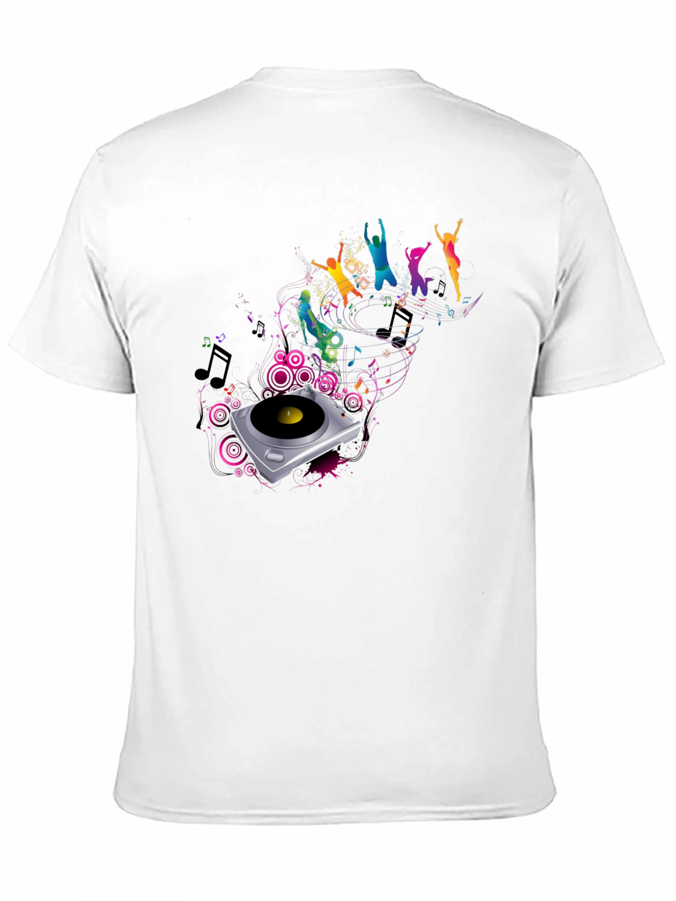 Music Themed Graphic T-Shirt