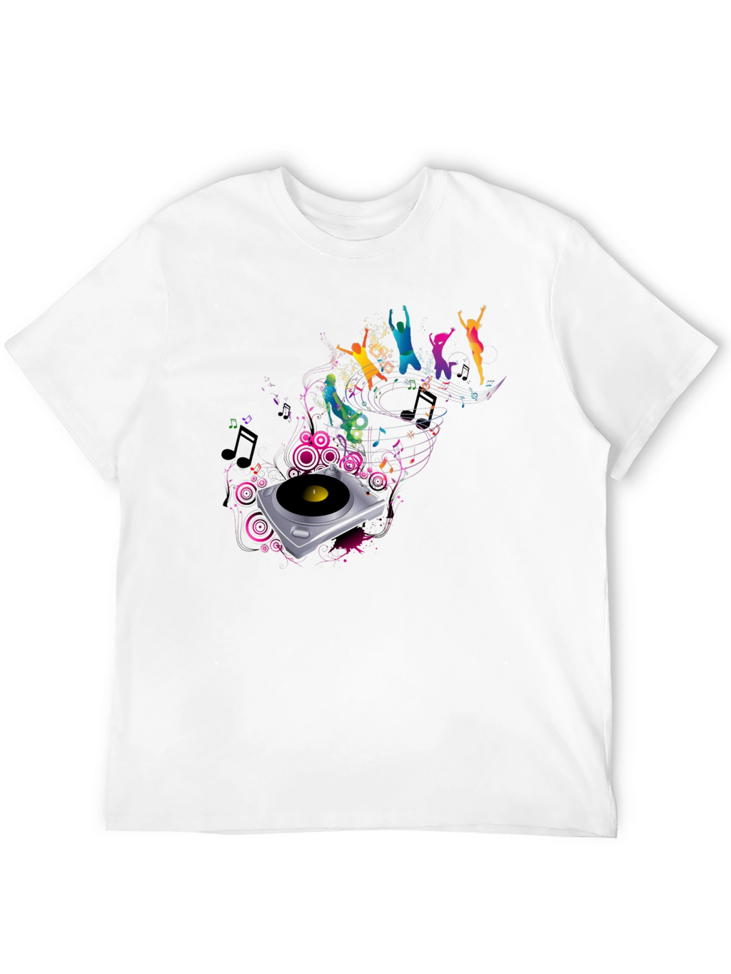 Music Themed Graphic T-Shirt