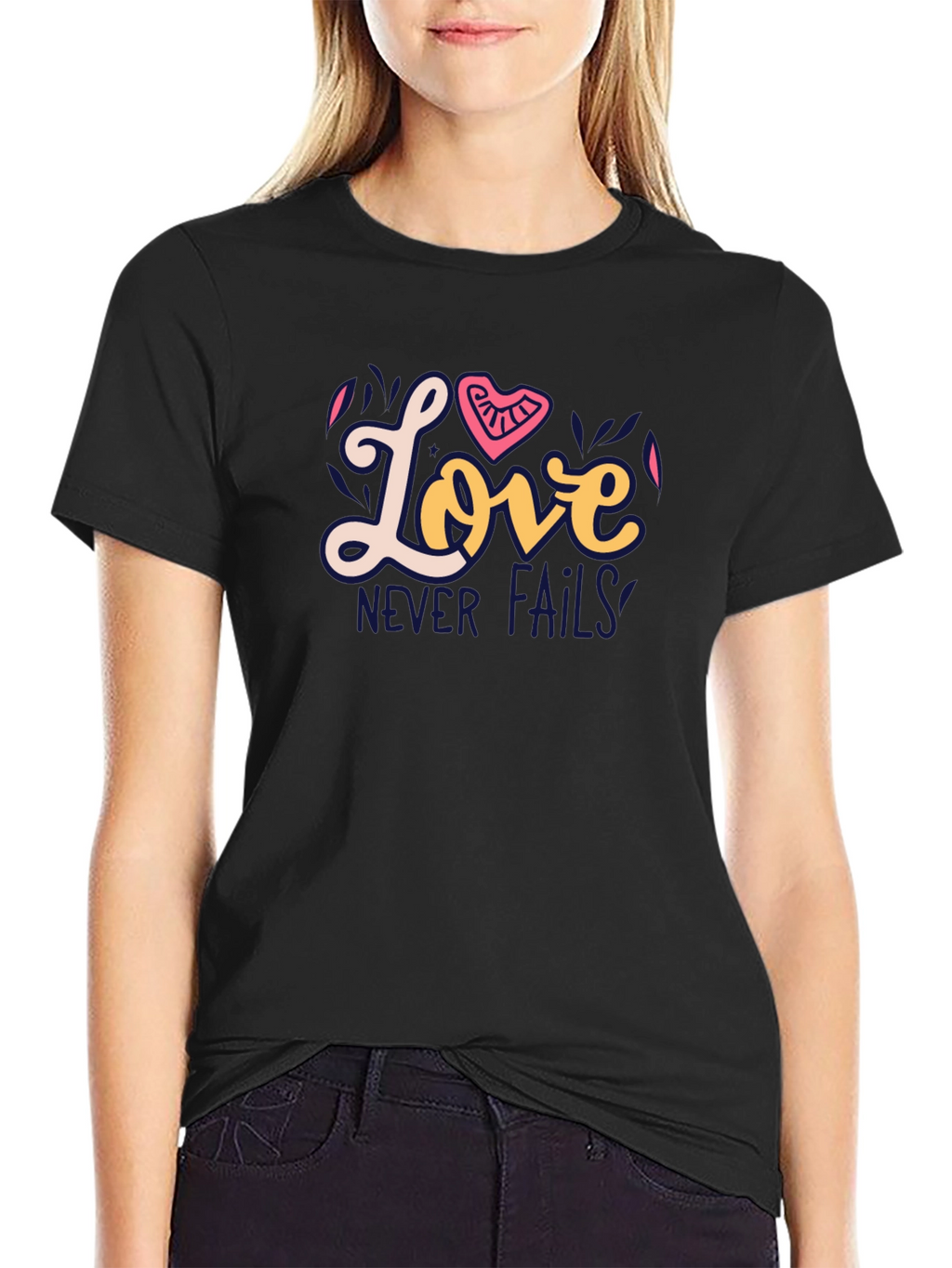 Love Never Fails Graphic Tee