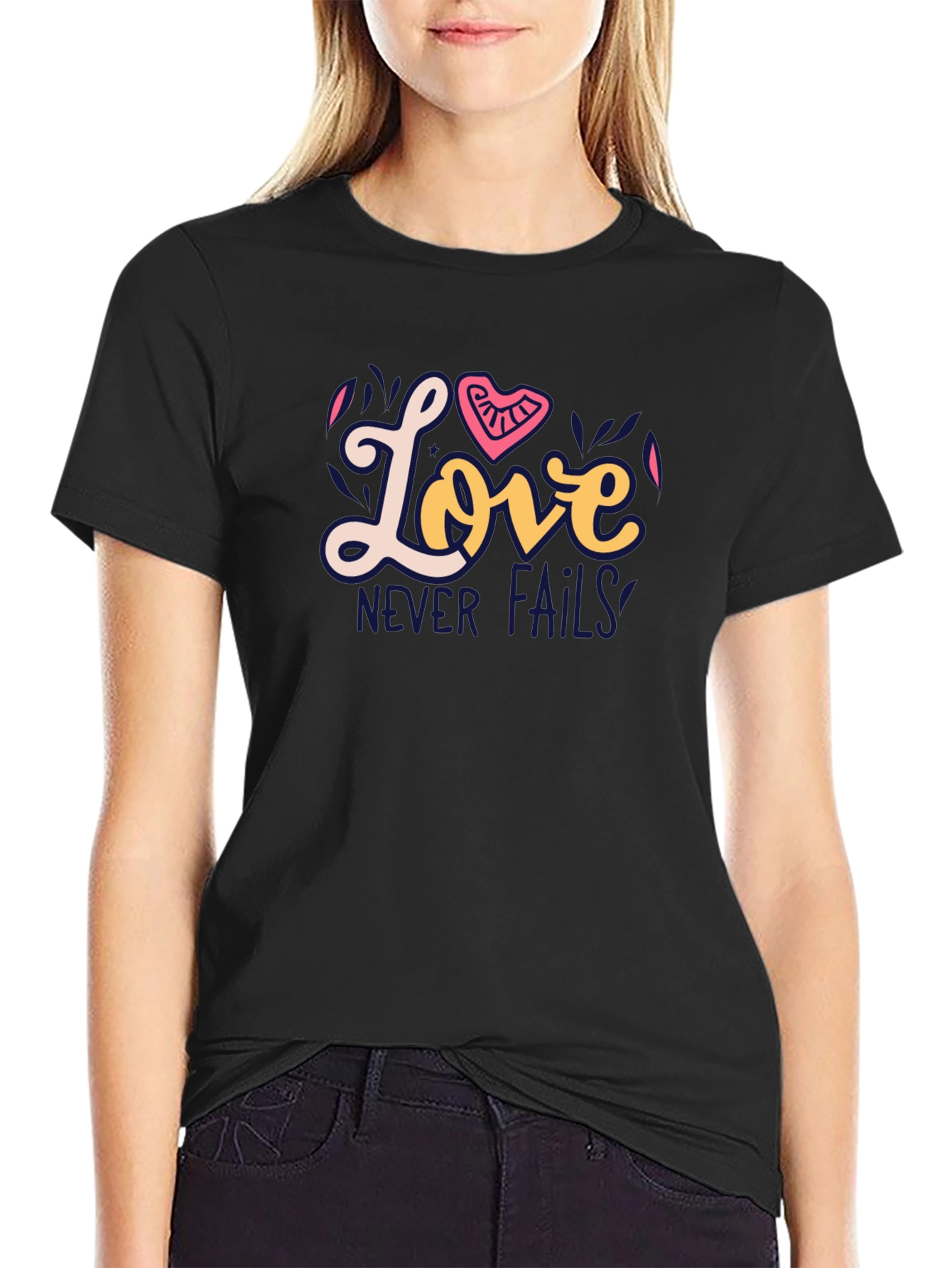 Love Never Fails Graphic Tee