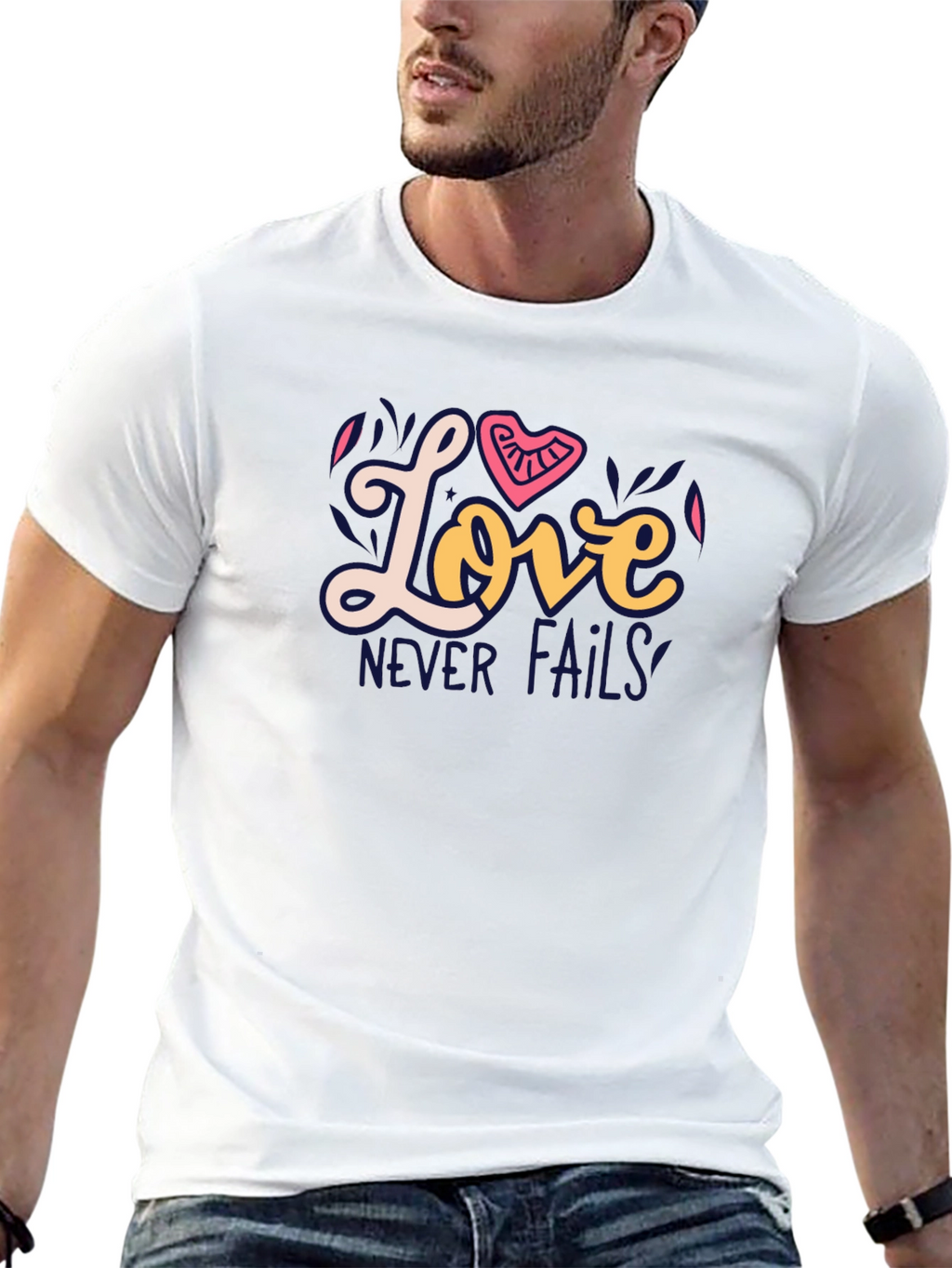 Love Never Fails Graphic Tee