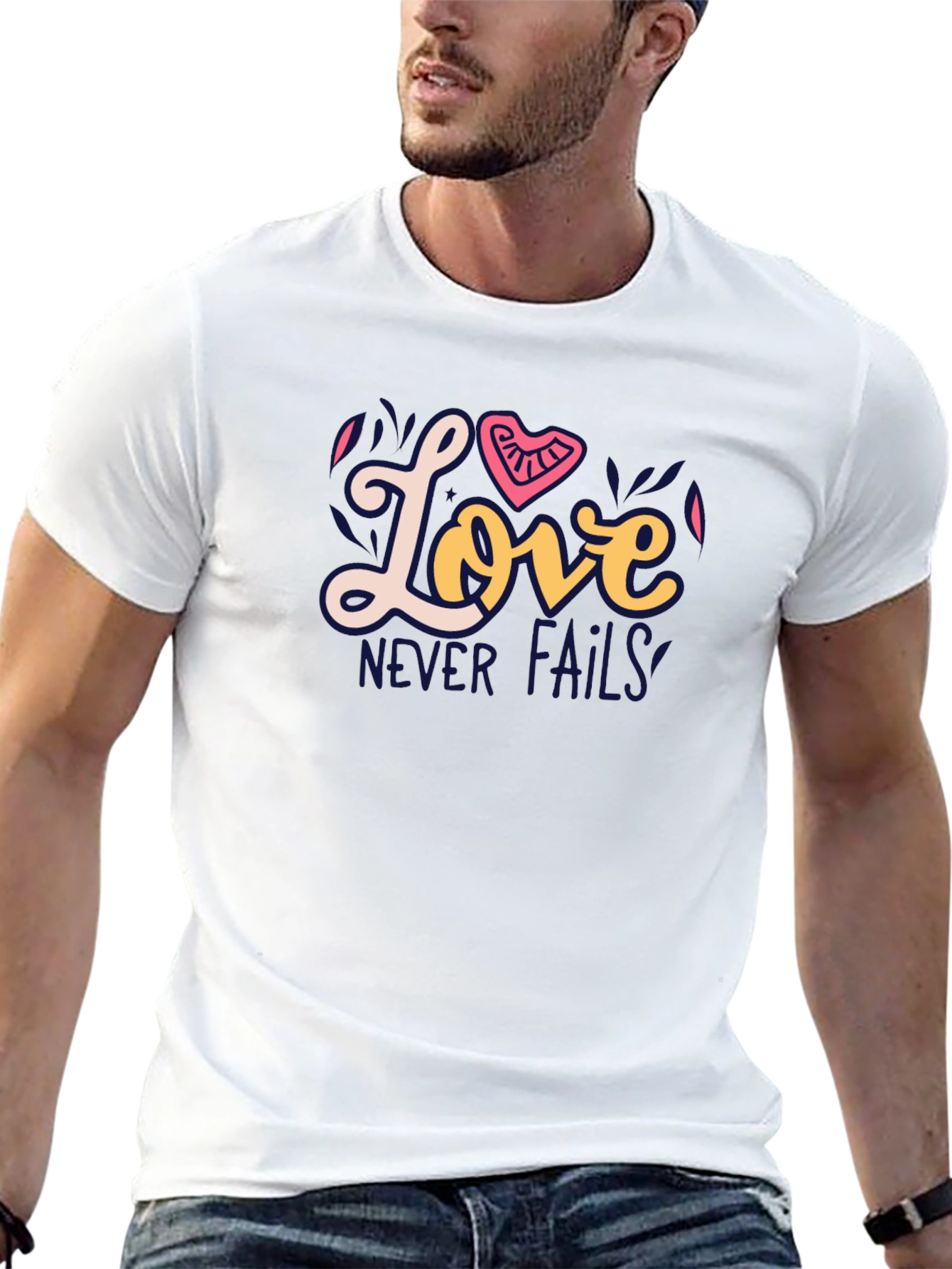 Love Never Fails Graphic Tee