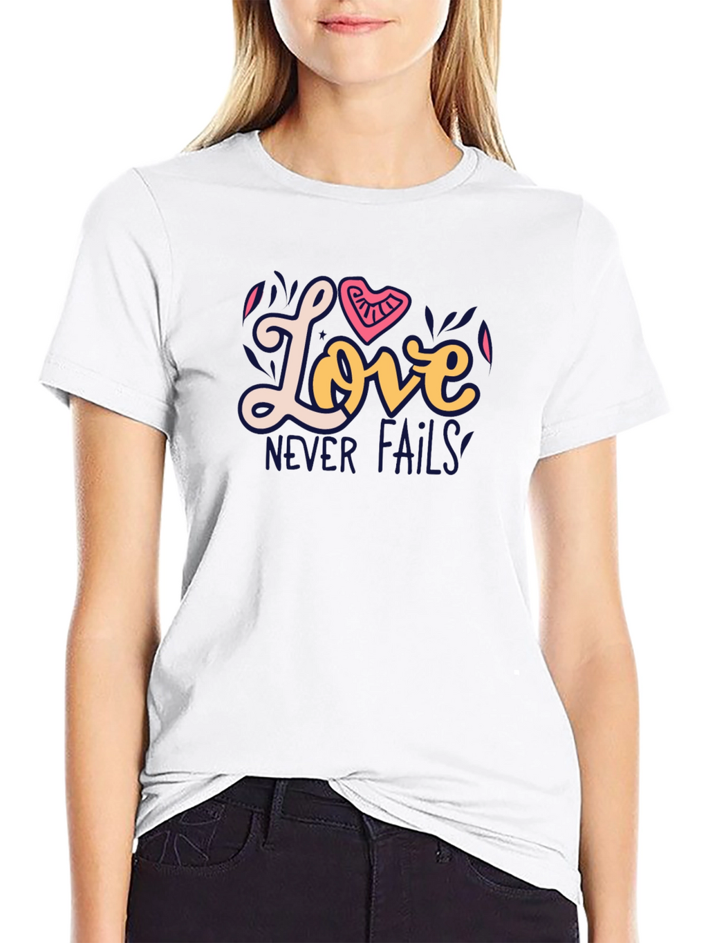 Love Never Fails Graphic Tee