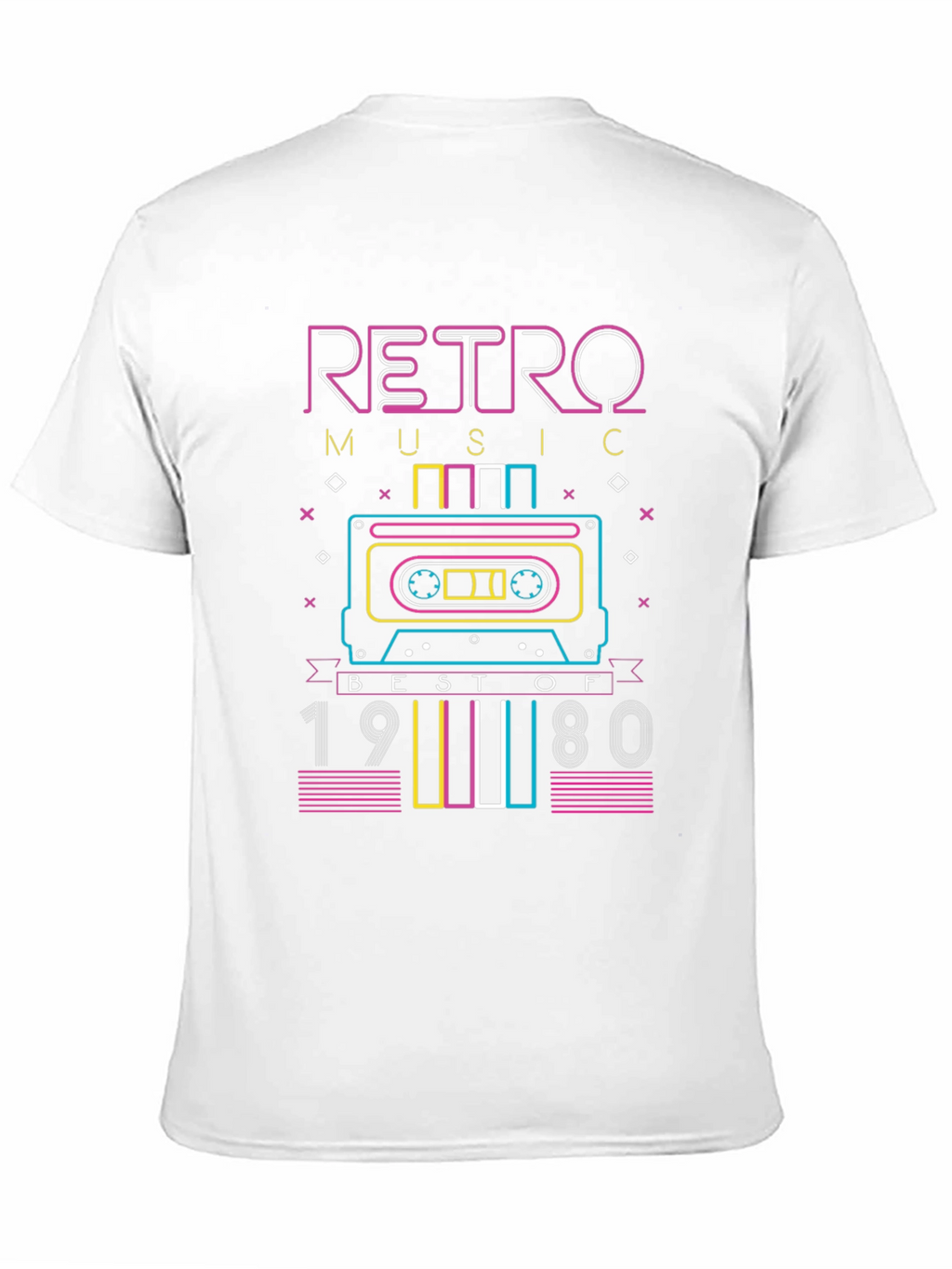 Retro Music Best of 1980s Cassette T-Shirt