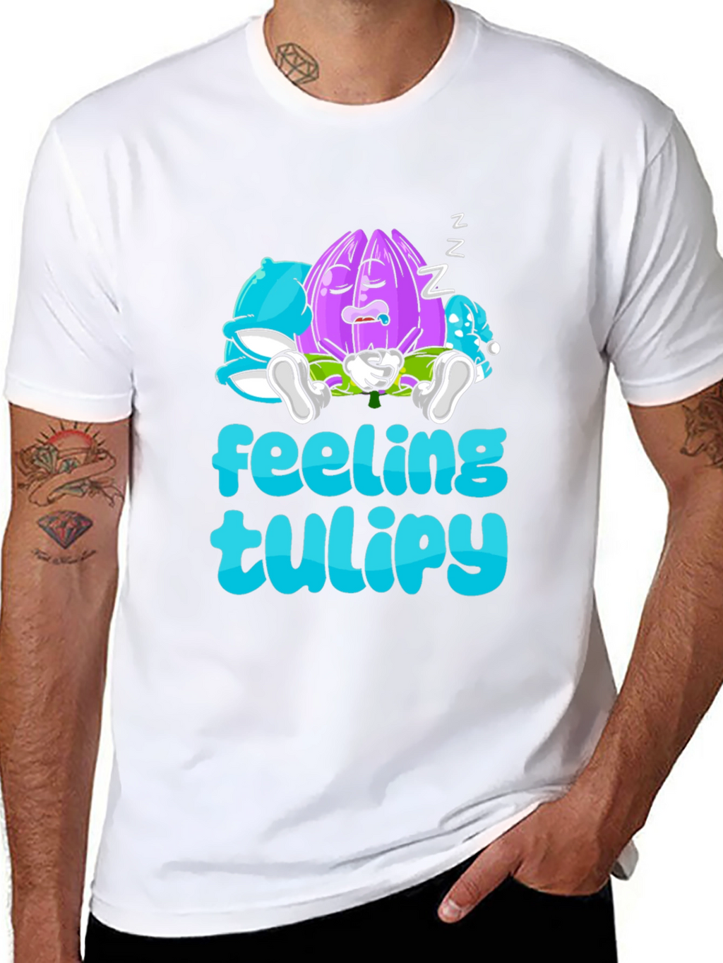 Feeling Tulipy T-Shirt - Comfortable & Stylish
