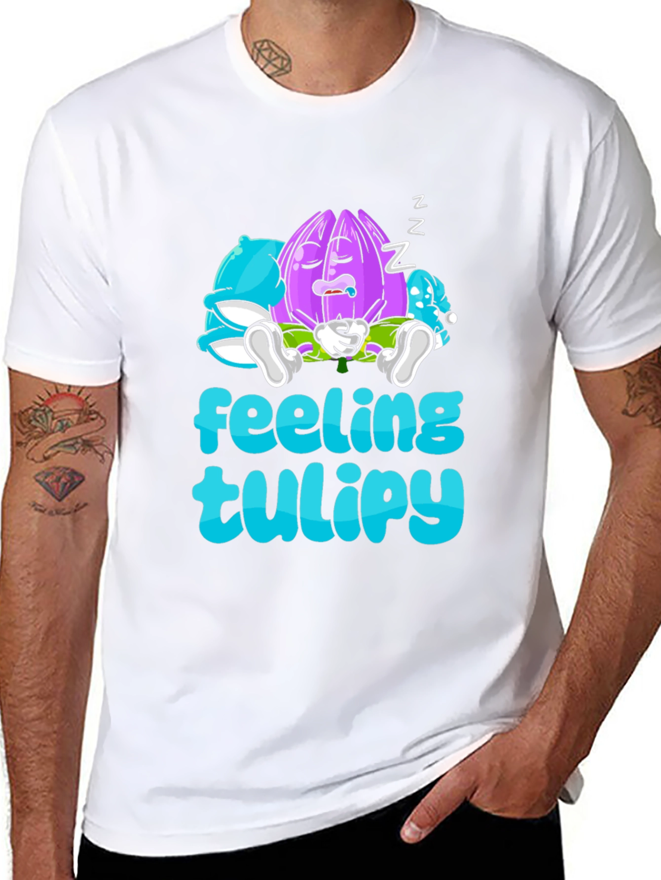 Feeling Tulipy T-Shirt - Comfortable & Stylish