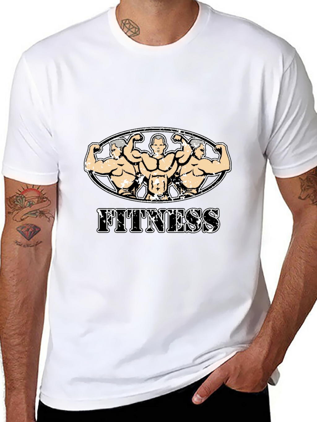 Fitness Graphic T-Shirt