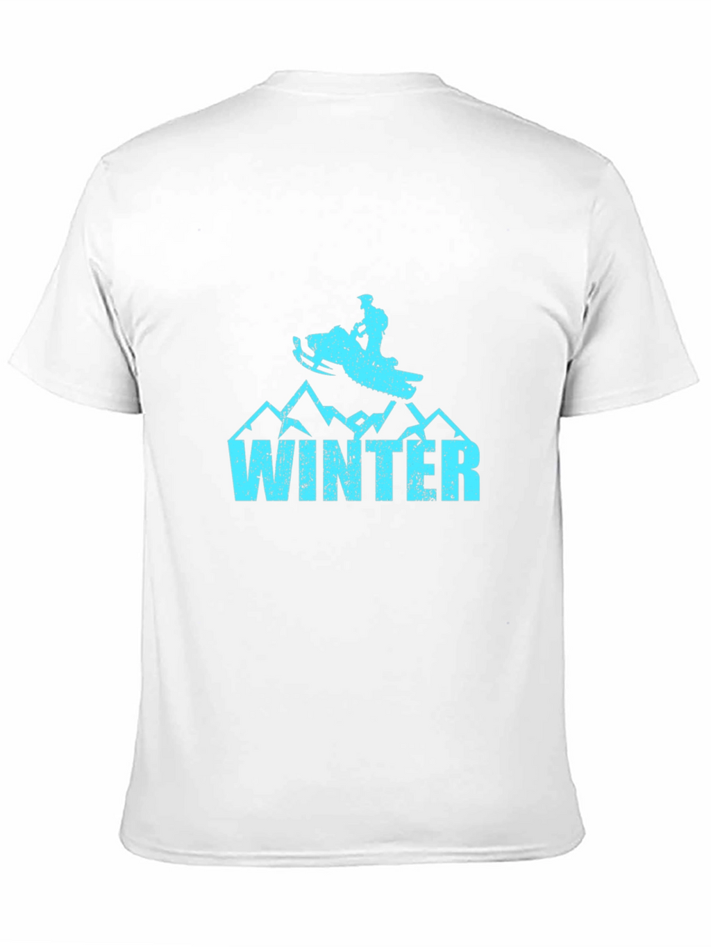 Winter Snowmobile Graphic T-Shirt